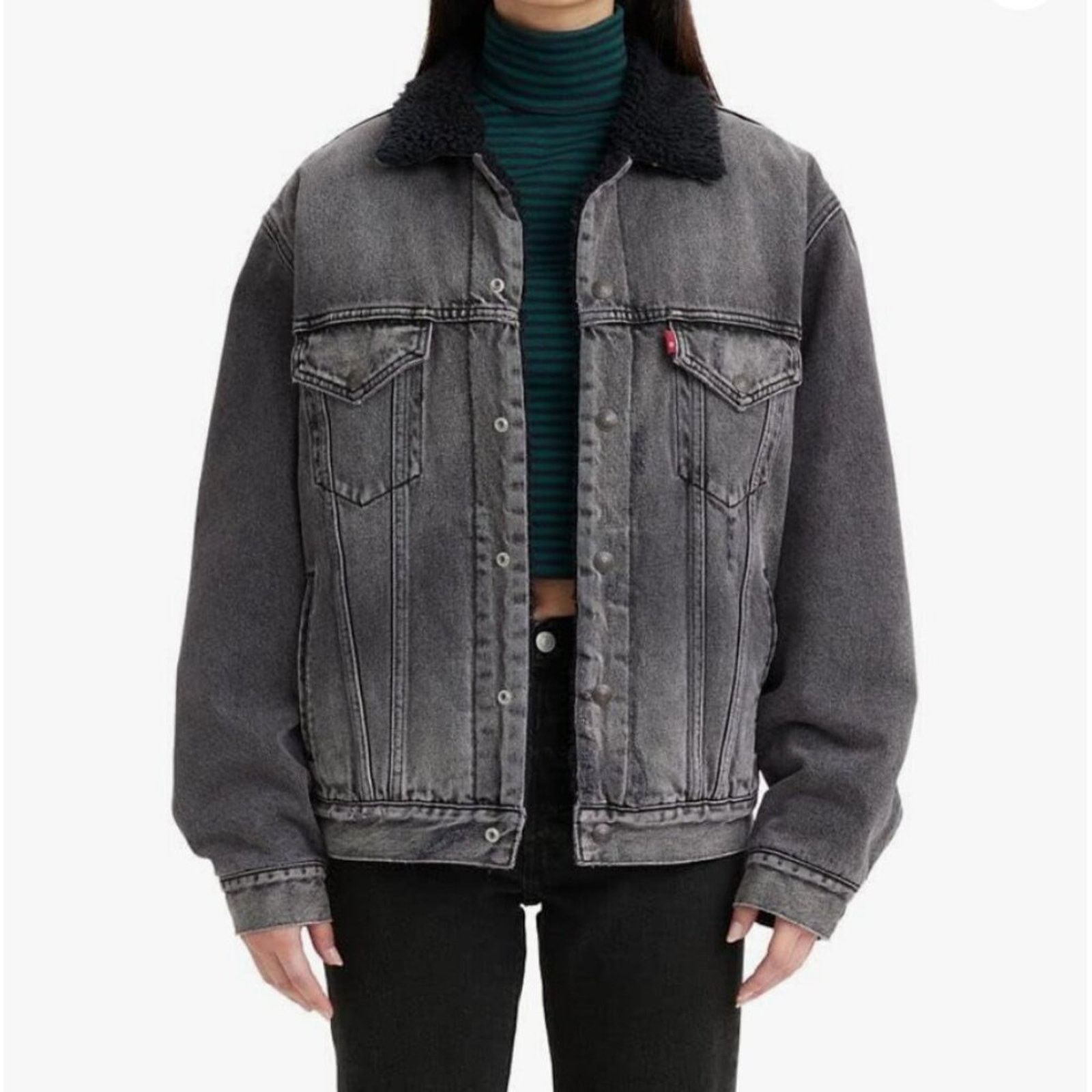 Levi's Levi's Vintage Fit Sherpa Trucker Jacket S Size US S / EU 44-46 / 1 - 1 Thumbnail