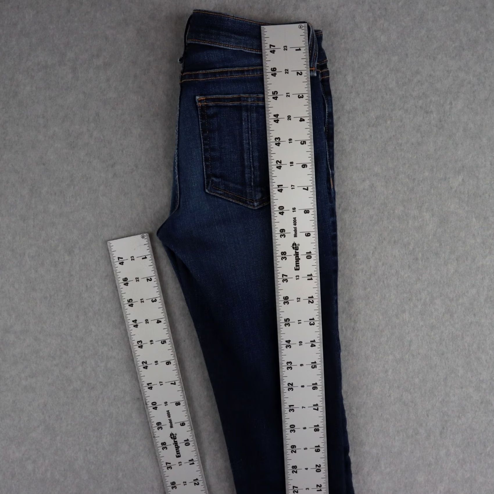 Rag & Bone RAG&BONE Jeans Skinny 27X28 High Rise Dark Wash Blue Women Size 27" / US 4 / IT 40 - 6 Thumbnail