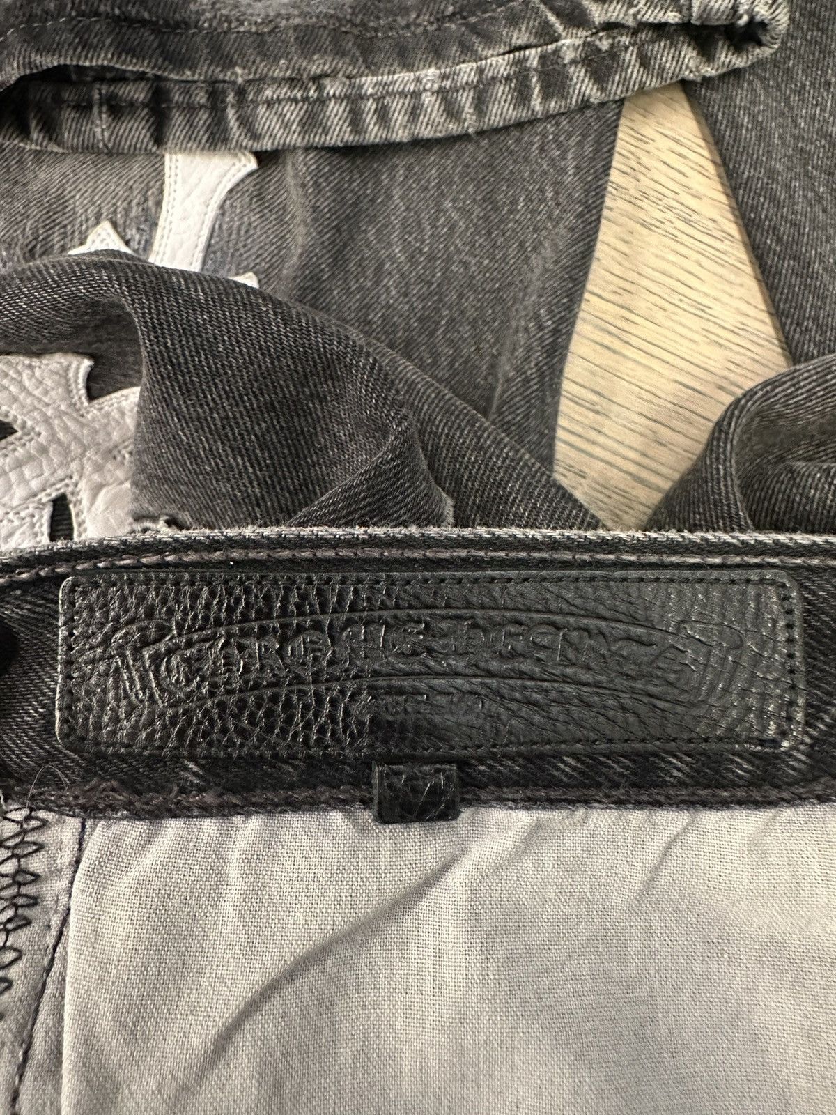 Chrome Hearts 🔥Chrome Hearts 1of1 Custom Jeans🔥 Size US 34 / EU 50 - 12 Thumbnail