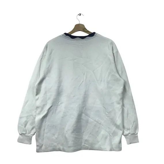 Courreges Vtg COURREGES PARIS FUTUR Love Embroidery Sweatshirt Sweater Size L / US 10 / IT 46 - 2 Thumbnail