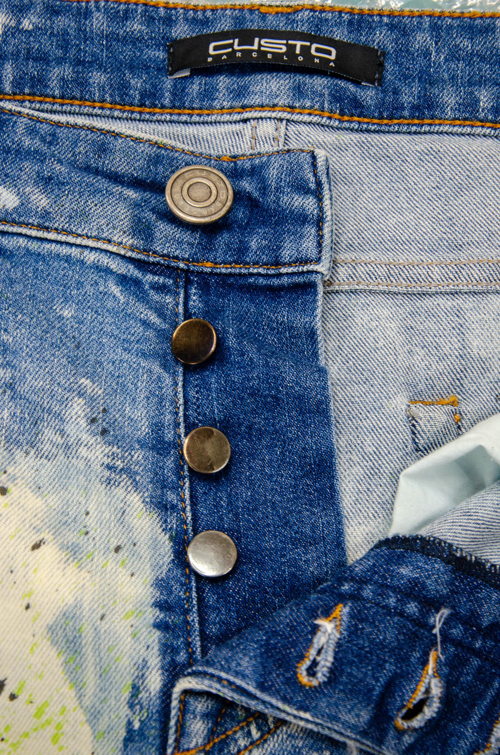 Custo Barcelona Custo Barcelona Paint Splatter Jeans – Size 30 Size US 30 / EU 46 - 10 Thumbnail