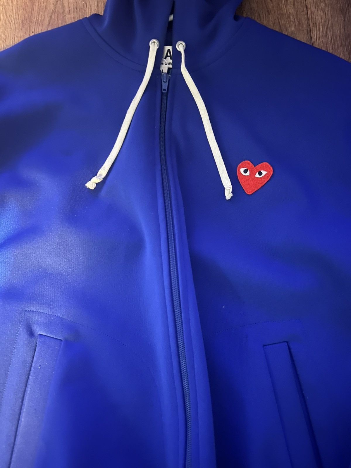 Comme des Garcons PLAY Commes des garcon zip up Size US L / EU 52-54 / 3 - 2 Thumbnail