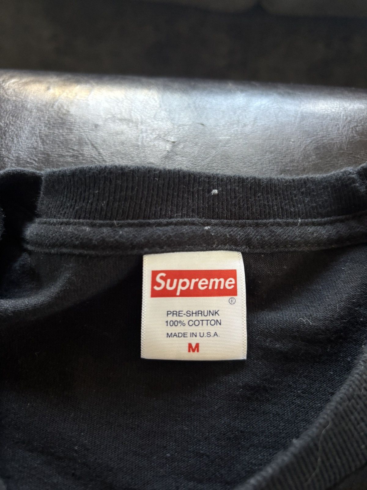 Supreme Supreme Cloud Tee Black – Medium Size US M / EU 48-50 / 2 - 2 Thumbnail