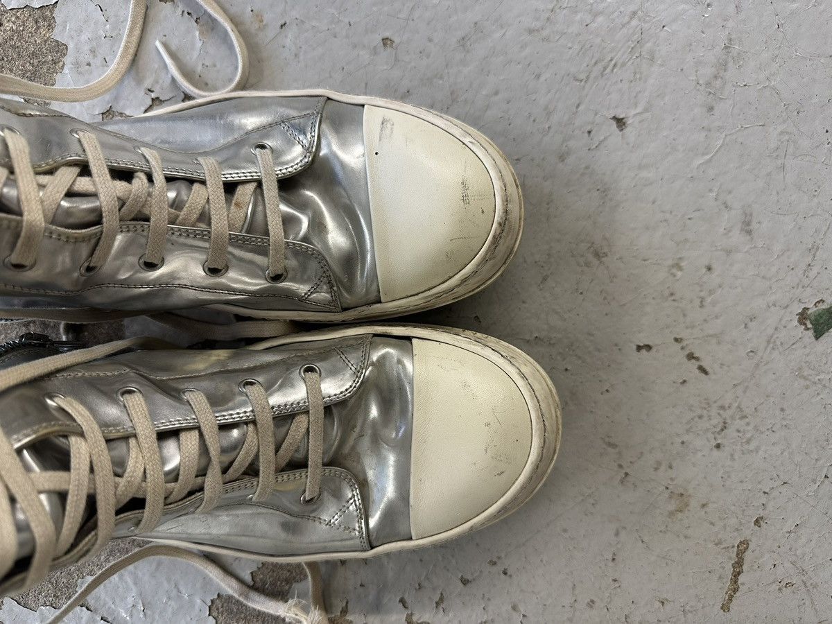 Rick Owens Rick Owens Ramons Silver Size US 10.5 / EU 43-44 - 4 Thumbnail