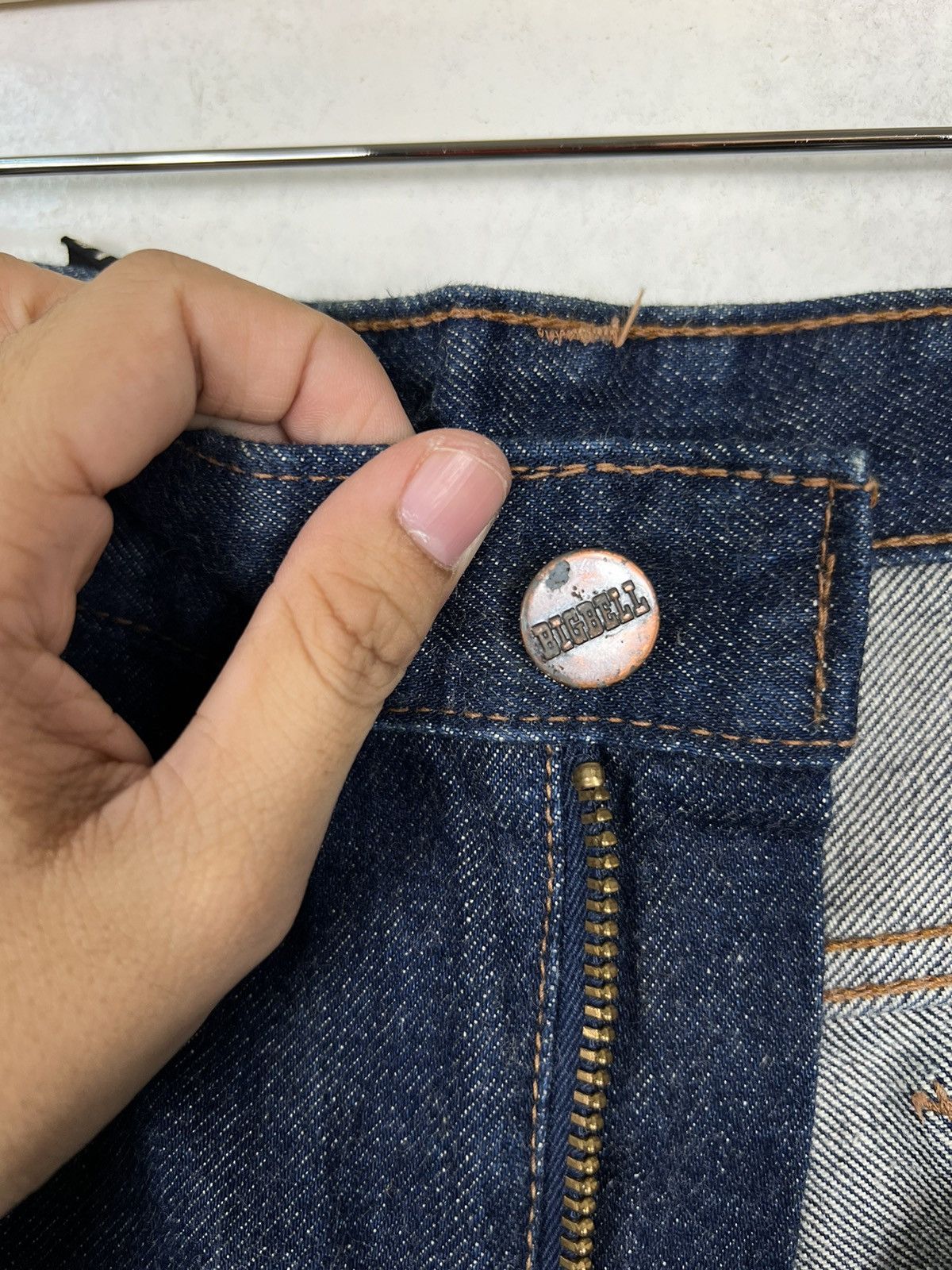 Vintage 🔥 VINTAGE 1970s BIG BELL DENIM JEANS Size US 30 / EU 46 - 11 Thumbnail