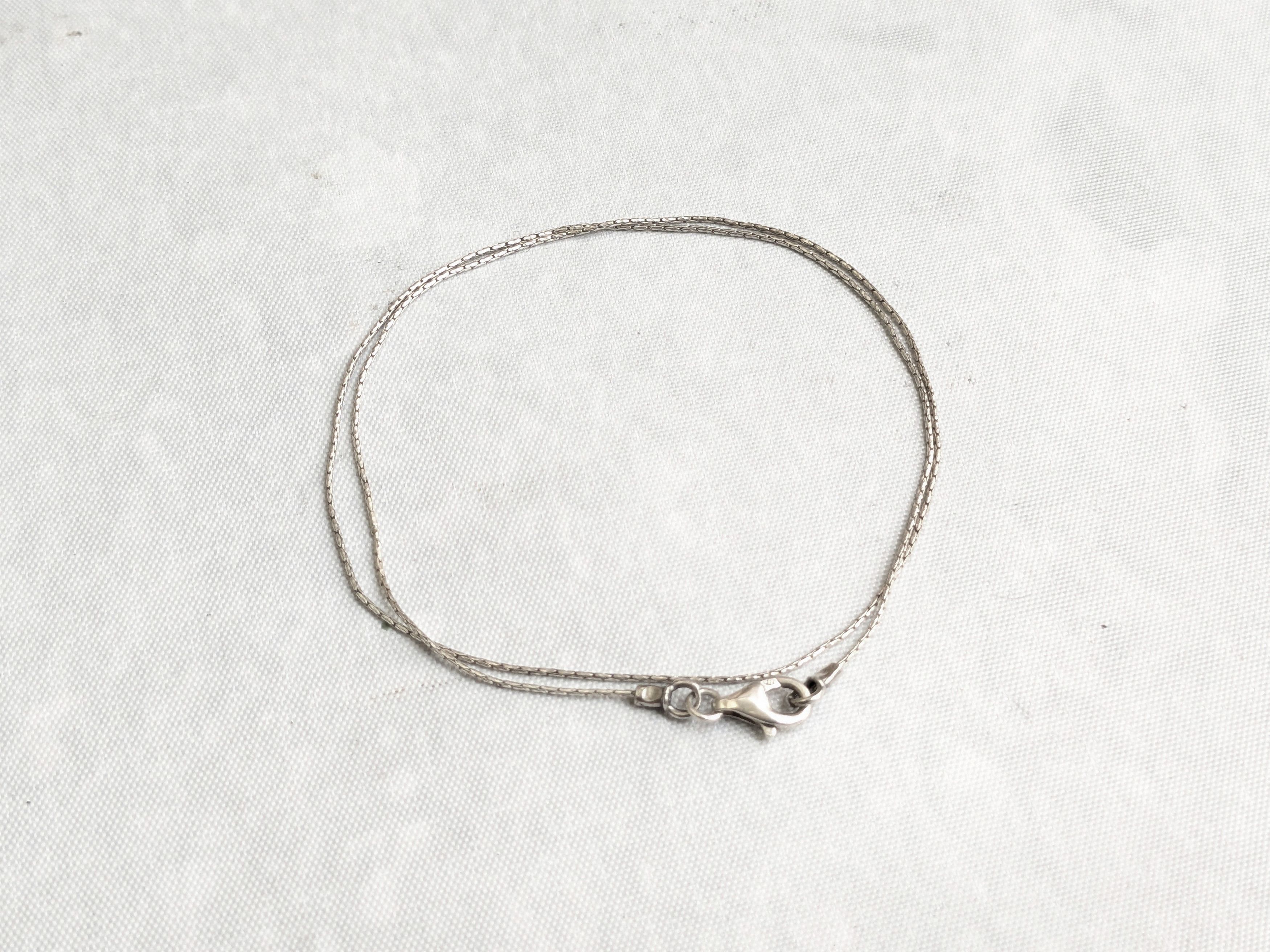 Jewelry Sterling Silver Necklace 18' Chain Size ONE SIZE - 1 Thumbnail