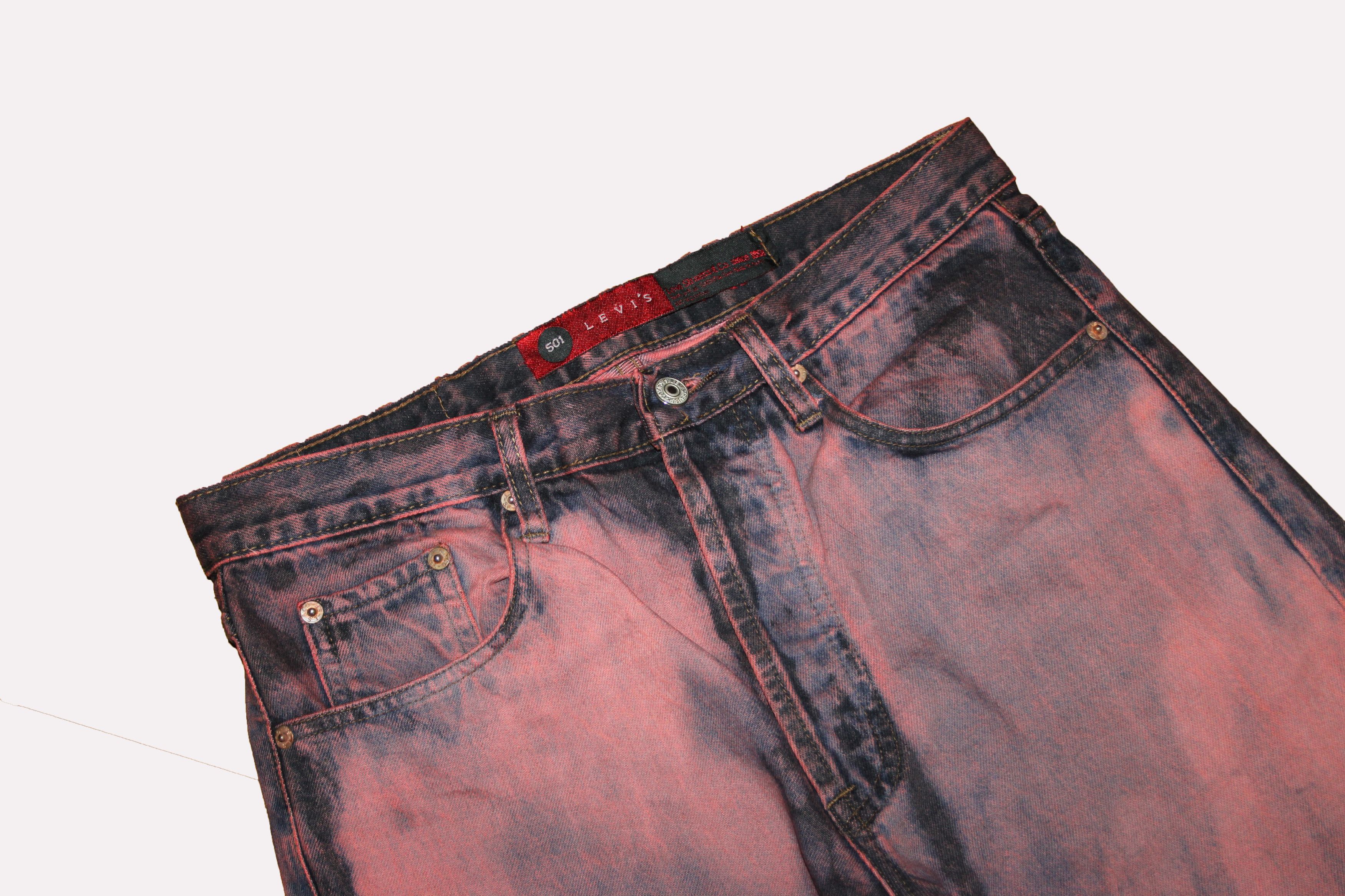 Levi's Vintage Levis 501 Jeans Pant Made in USA Size US 33 - 3 Thumbnail