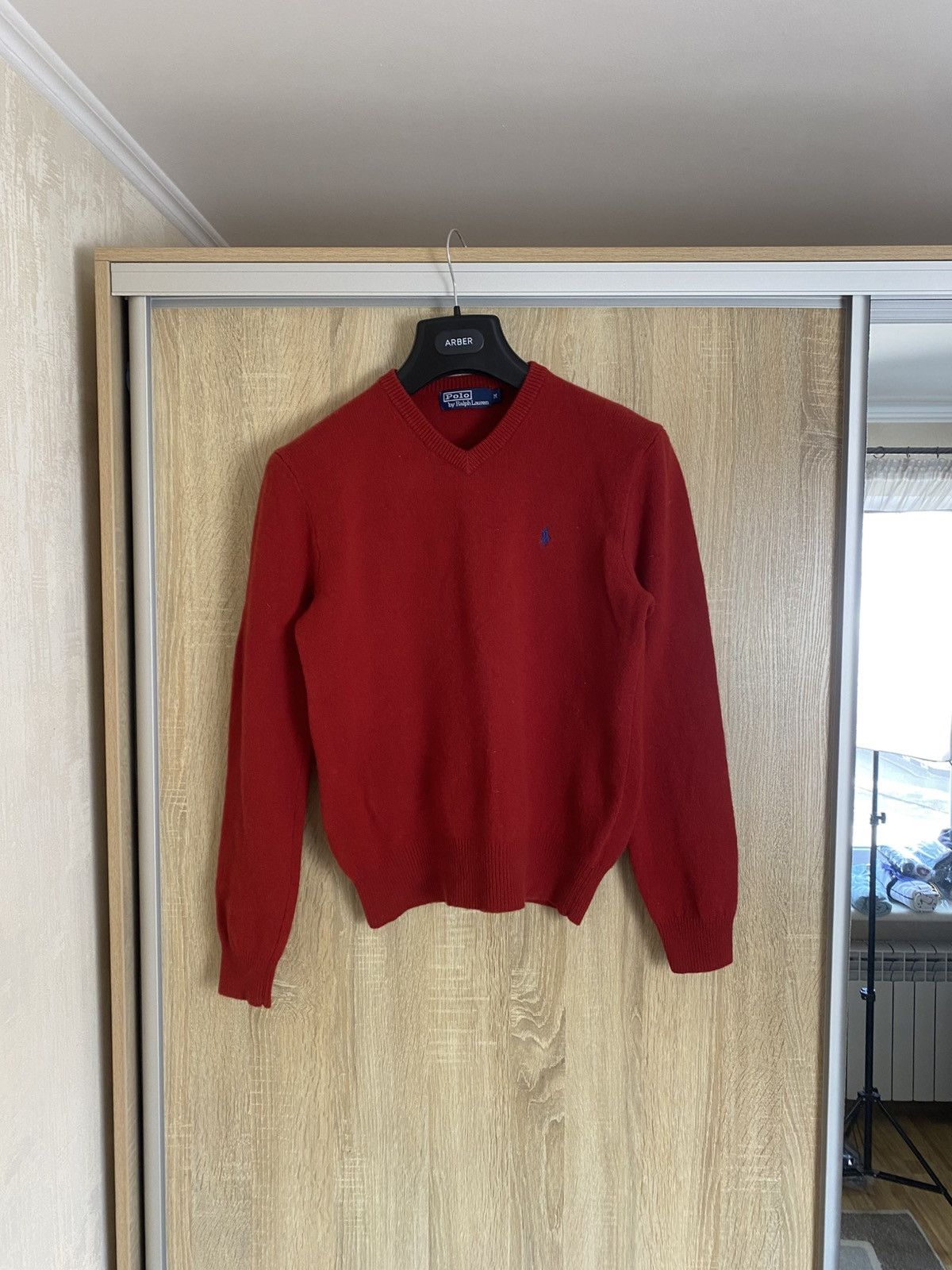 Polo Ralph Lauren 🔥 Vintage Polo Ralph Lauren Wool Sweater Y2K Chief Keef Logo Size US M / EU 48-50 / 2 - 4 Thumbnail