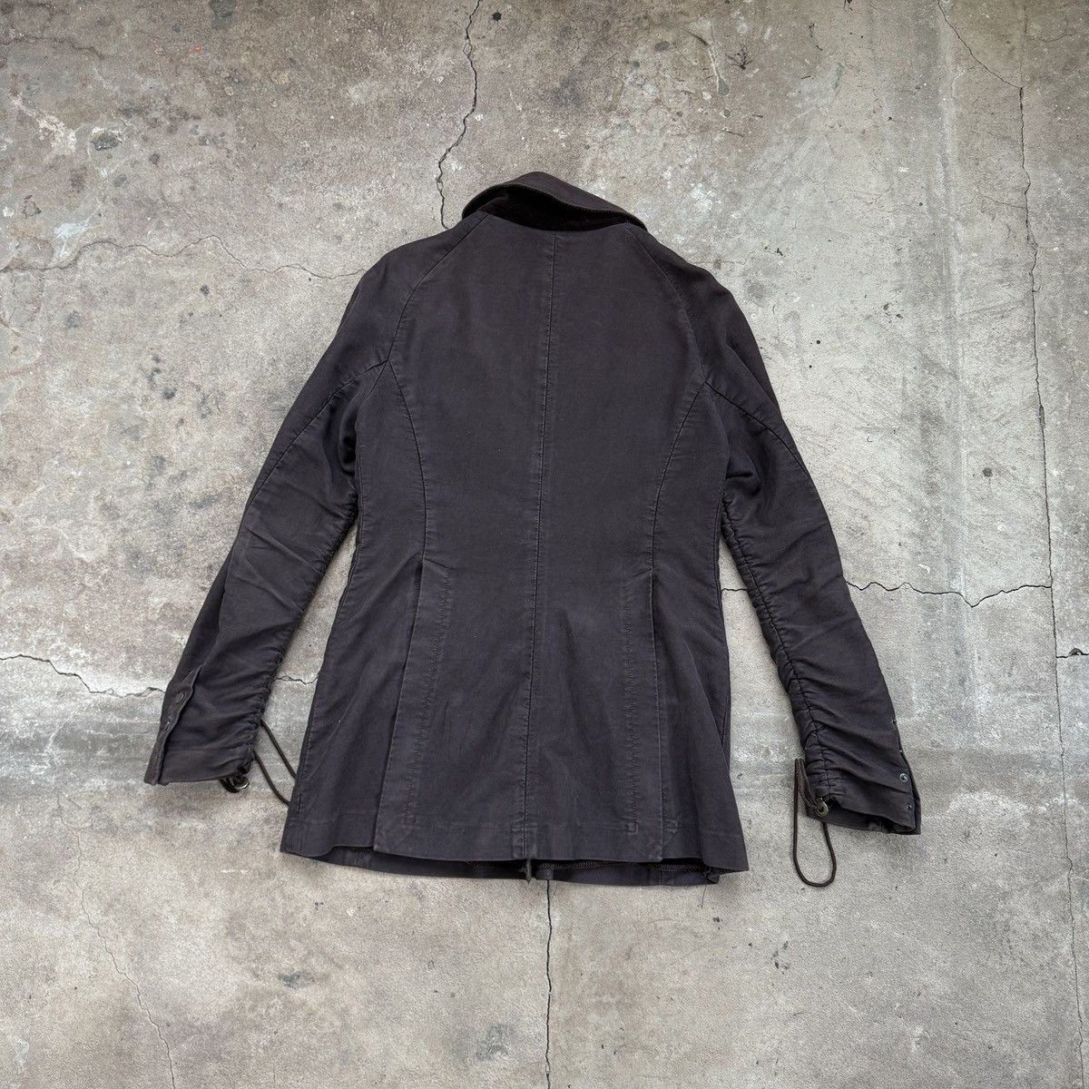 GF Ferre × Le Grande Bleu (L.G.B.) Vintage GF Ferre Italy Archive Brown Coat Size L / US 10 / IT 46 - 2 Thumbnail