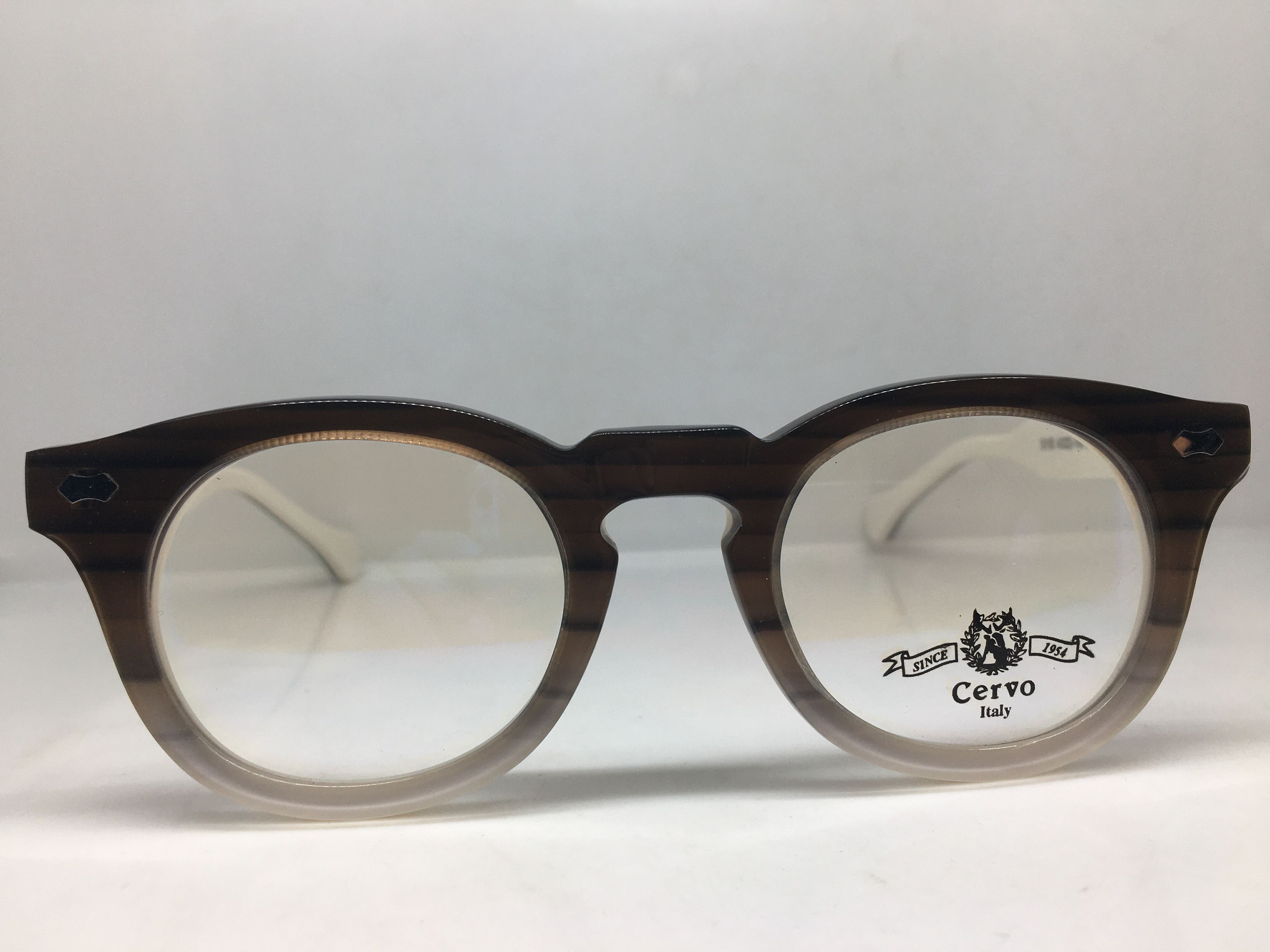 Other EYECRAFT 3016B Brown GREAT GATSBY Eyeglasses Frame Size ONE SIZE - 1 Thumbnail