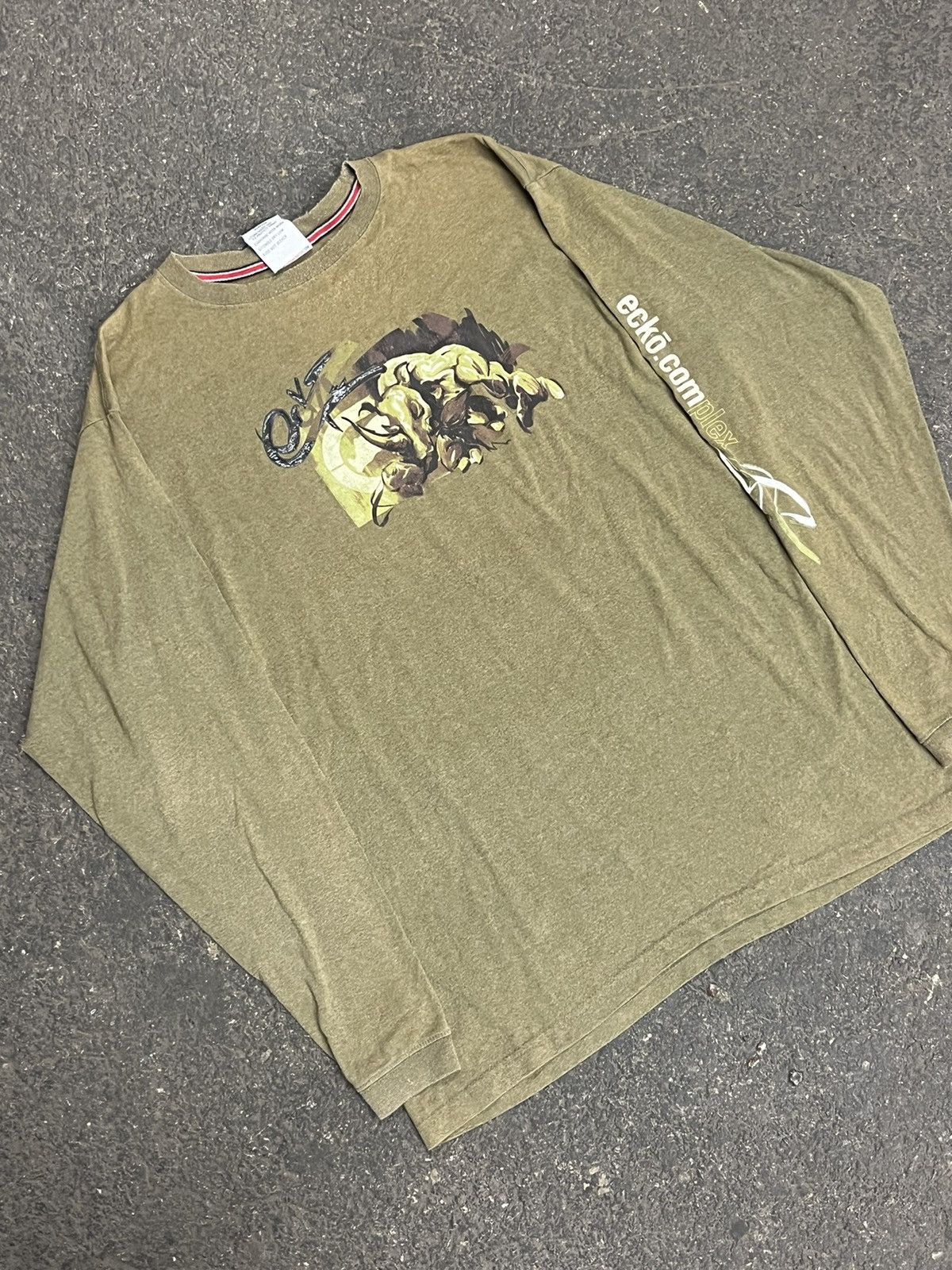 Ecko Unltd. × Vintage Ecko y2k longsleeve skater streetwear hype hip hop vintage Size US XXL / EU 58 / 5 - 1 Thumbnail