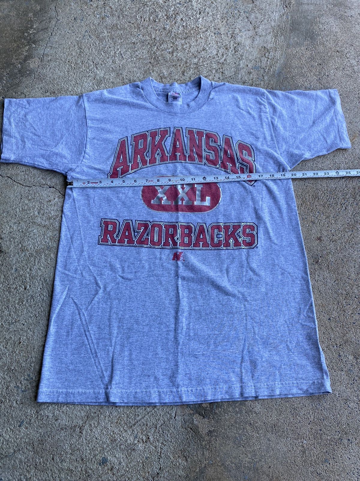 Japanese Brand × Vintage Vintage 90’s Arkansas Razorback Single Stitch Shirt Size US L / EU 52-54 / 3 - 9 Thumbnail