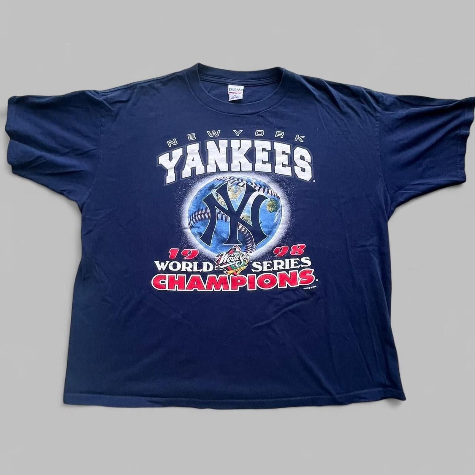 Other 1998 New York Yankees World Series Champions Graphic T-Shirt Size US XL / EU 56 / 4 - 1 Thumbnail