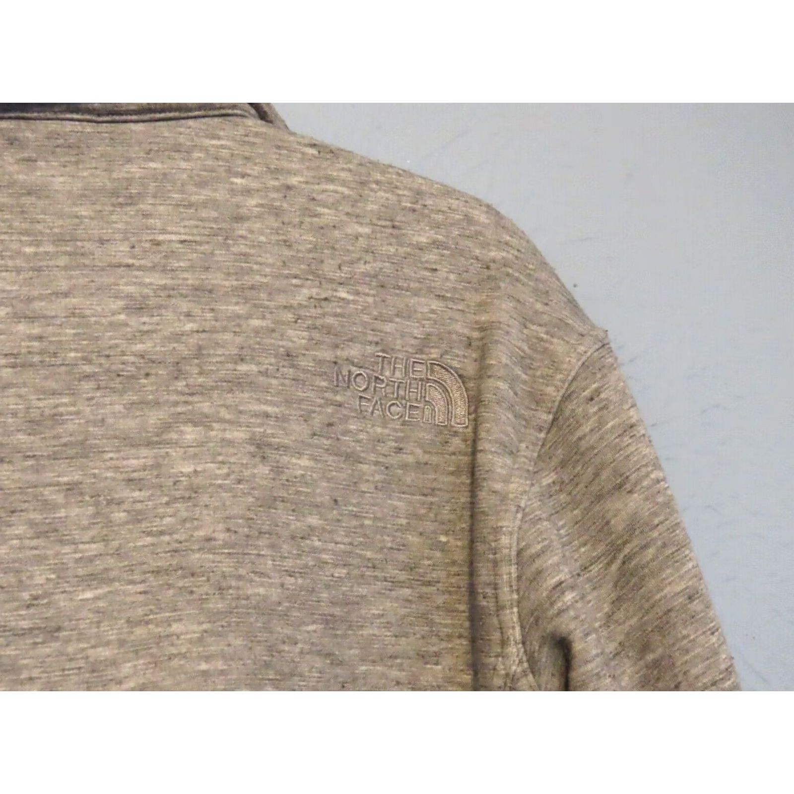 The North Face The North Face Jacket Men M Full Zip Fleece Gray Light Liner Solid Zip Logo Windbreaker Casual Travel Workwear Vintage: No Size US M / EU 48-50 / 2 - 7 Thumbnail