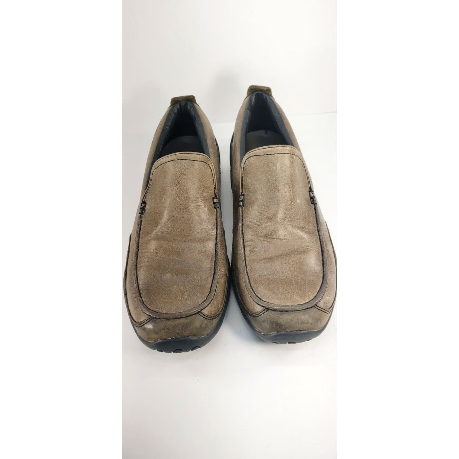Merrell Merrell Veer Loafers Brown Leather Slip-On Men's 9M J43865 Size US 9 / EU 42 - 7 Thumbnail
