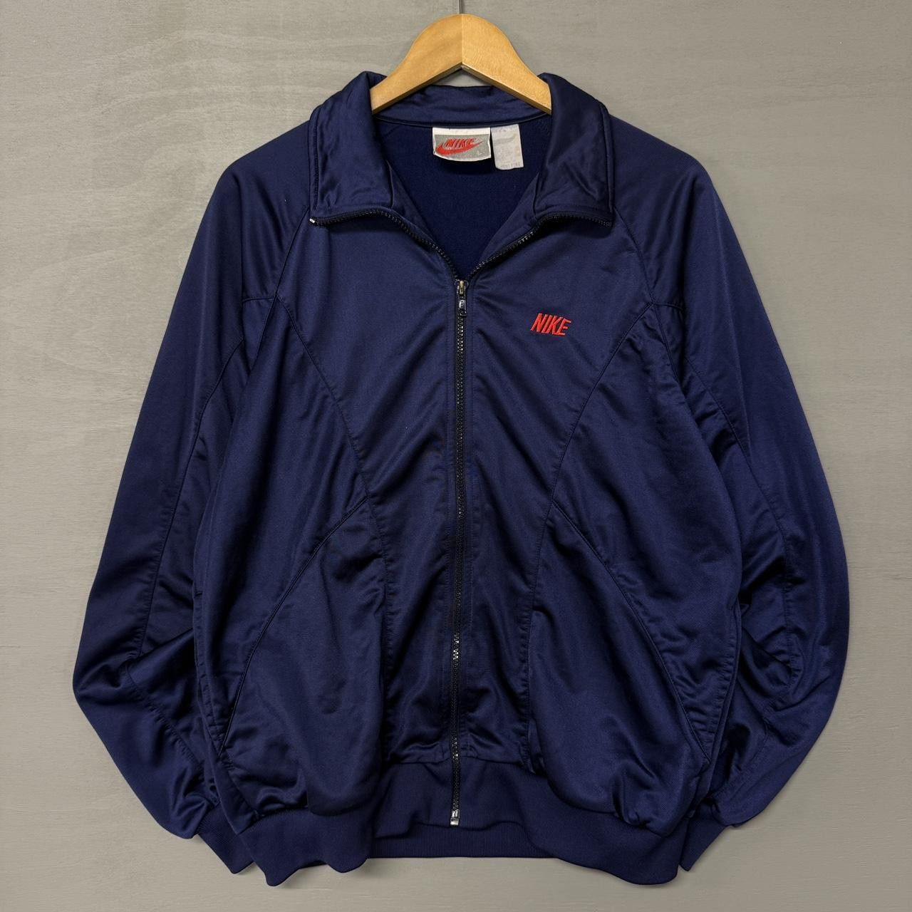 Nike Vintage 80s Nike Zip Up Track Jacket Men’s Large Size US L / EU 52-54 / 3 - 1 Thumbnail