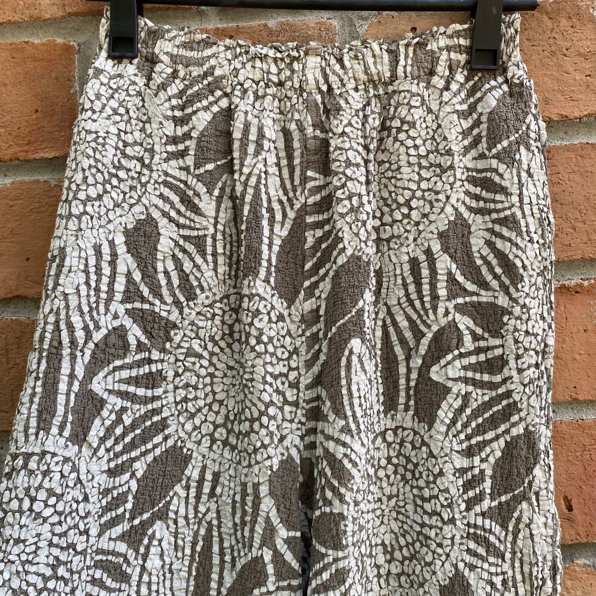 Issey Miyake Issey Miyake Me Comfort Stretch Two-Tone Crop Pants Size 40" / US 18 - 5 Thumbnail