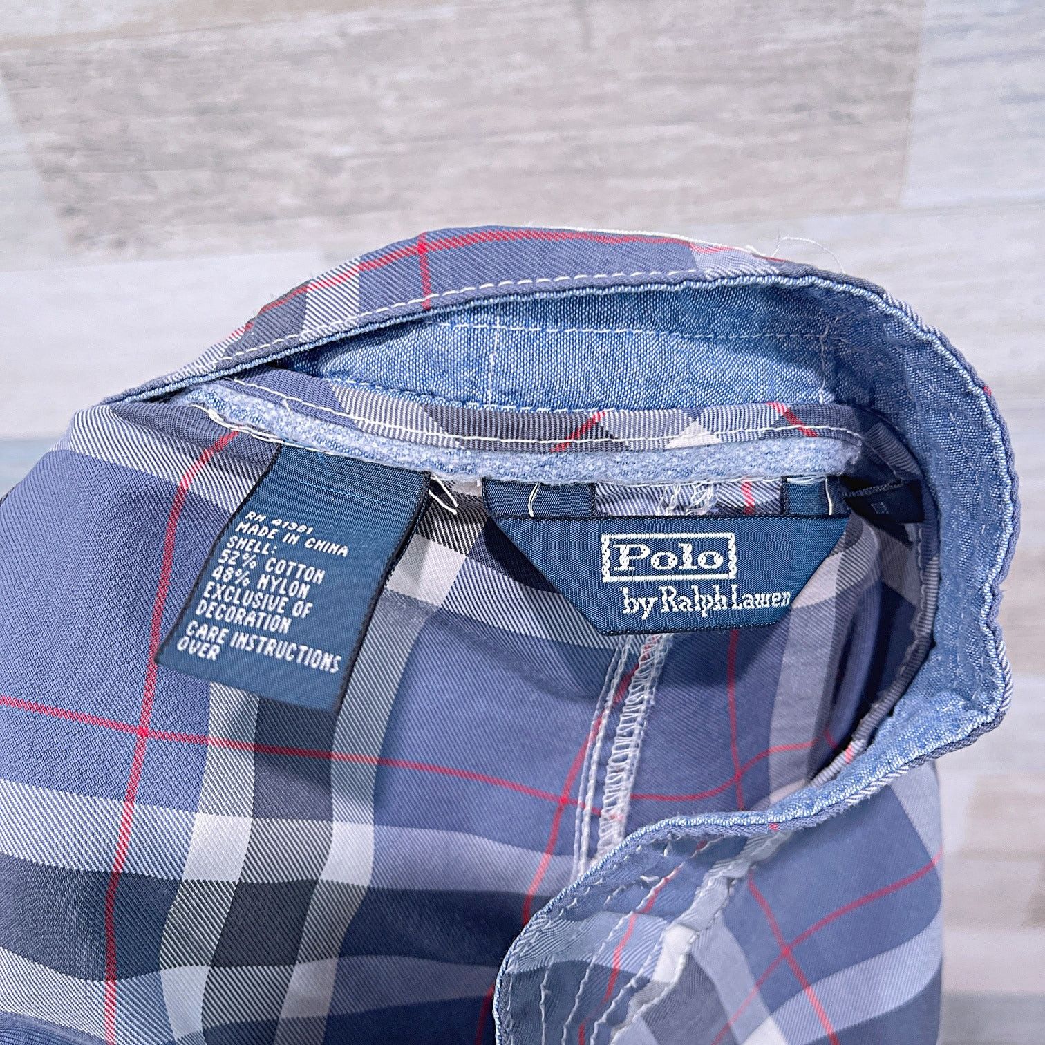 Polo Ralph Lauren POLO Ralph Lauren Plaid Hybrid Board Shorts Blue 8" Swim 34 Size US 34 / EU 50 - 6 Thumbnail