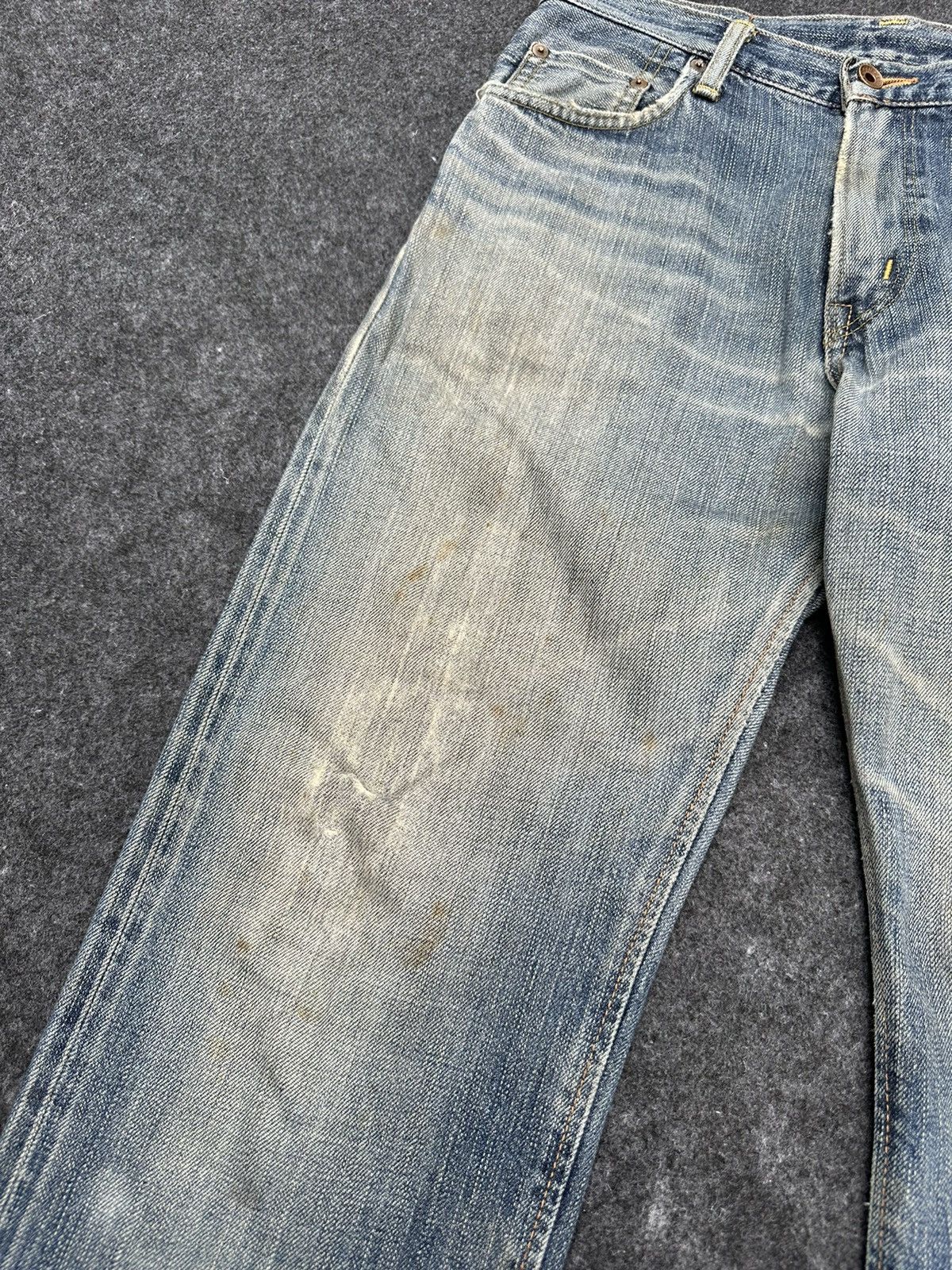Edwin × If Six Was Nine × Vintage Vintage Edwin 505zxx Selvedge Distressed Denim D68 Size US 30 / EU 46 - 7 Thumbnail