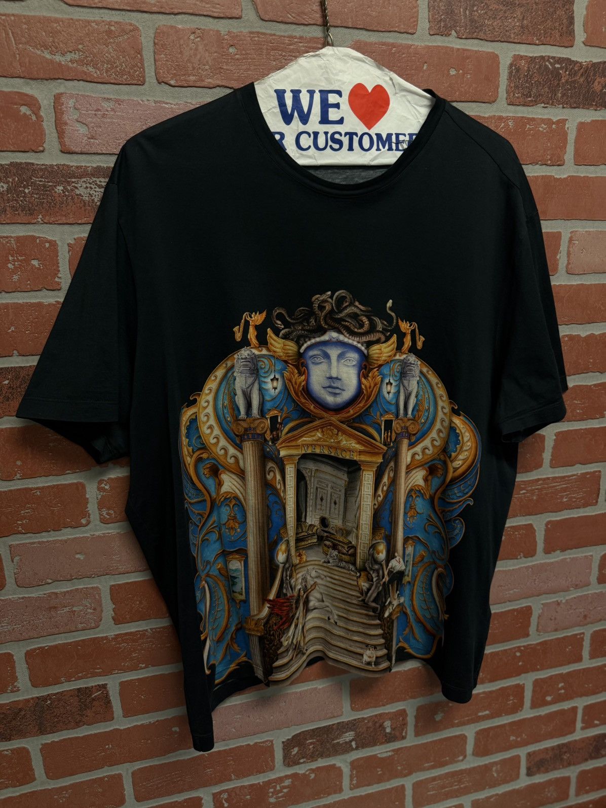 Versace Versace Men Triptych Print 2017 Baroque Medusa Art XXXL Size US XXL / EU 58 / 5 - 2 Thumbnail