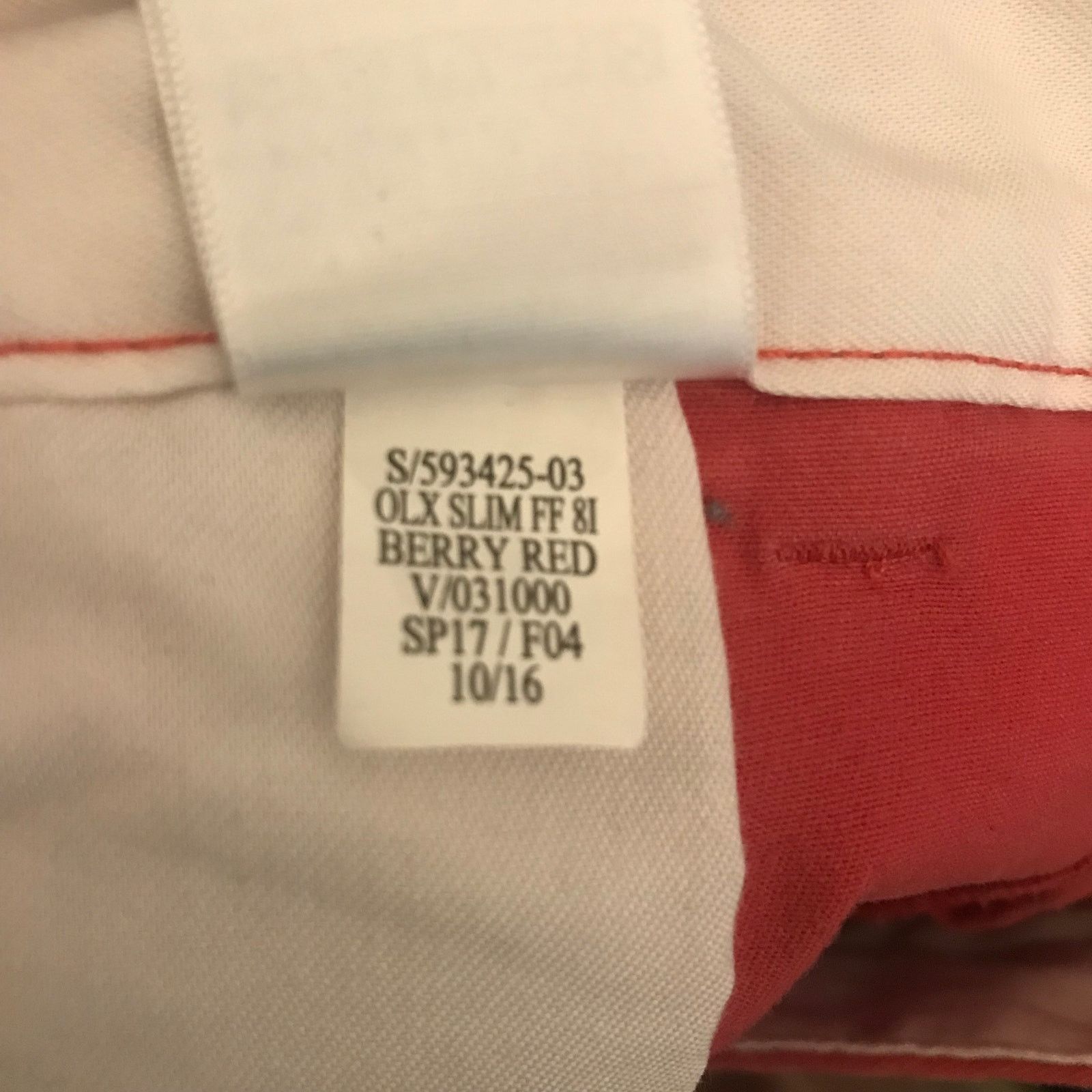 Old Navy OLD NAVY Ultimate Slim Shorts Men’s 40 Berry Red Rn# 54023 Size US 40 / EU 56 - 5 Thumbnail