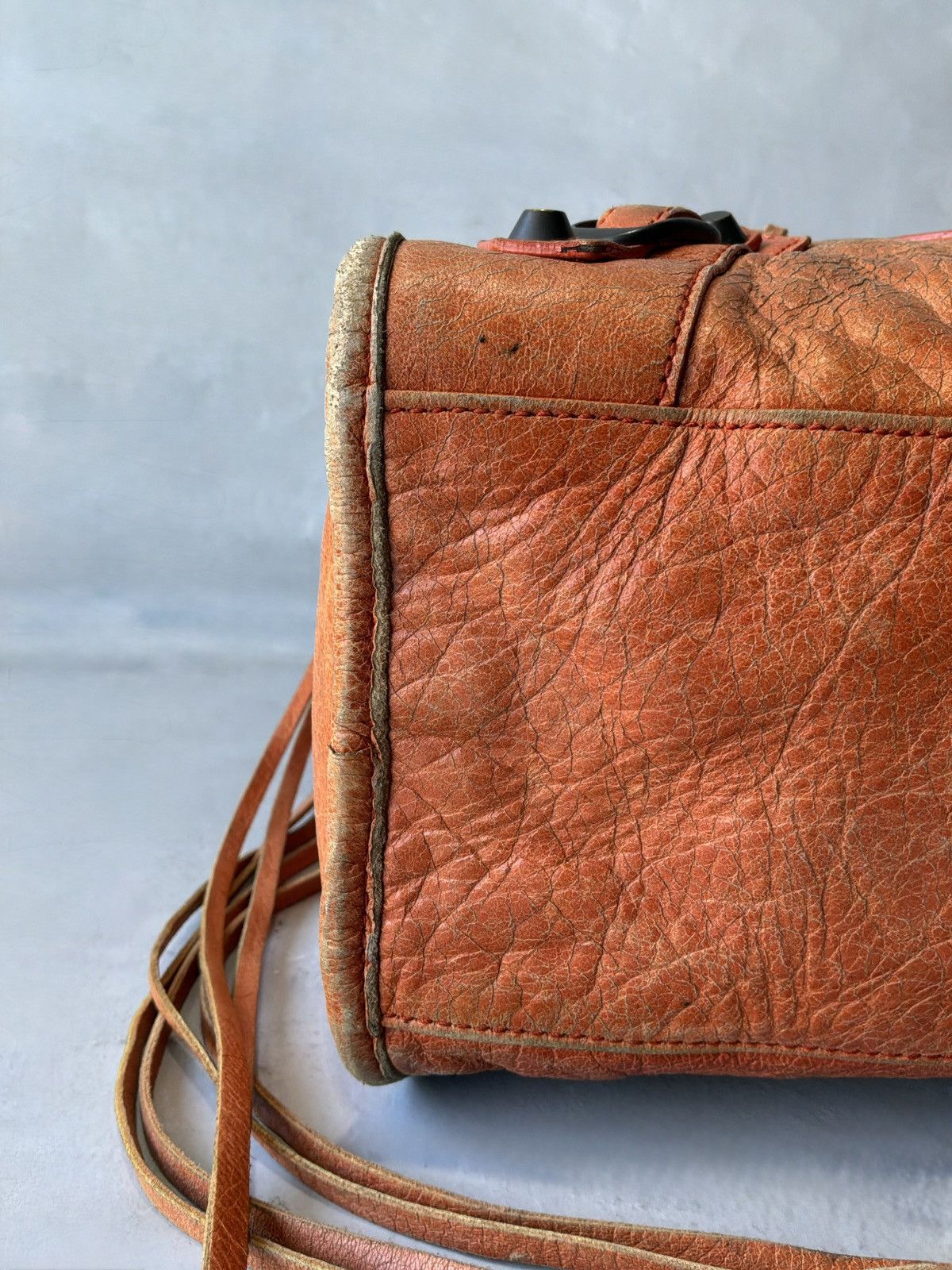 Balenciaga Balenciaga - Classic City - Orange Lambskin Bag Size ONE SIZE - 12 Thumbnail