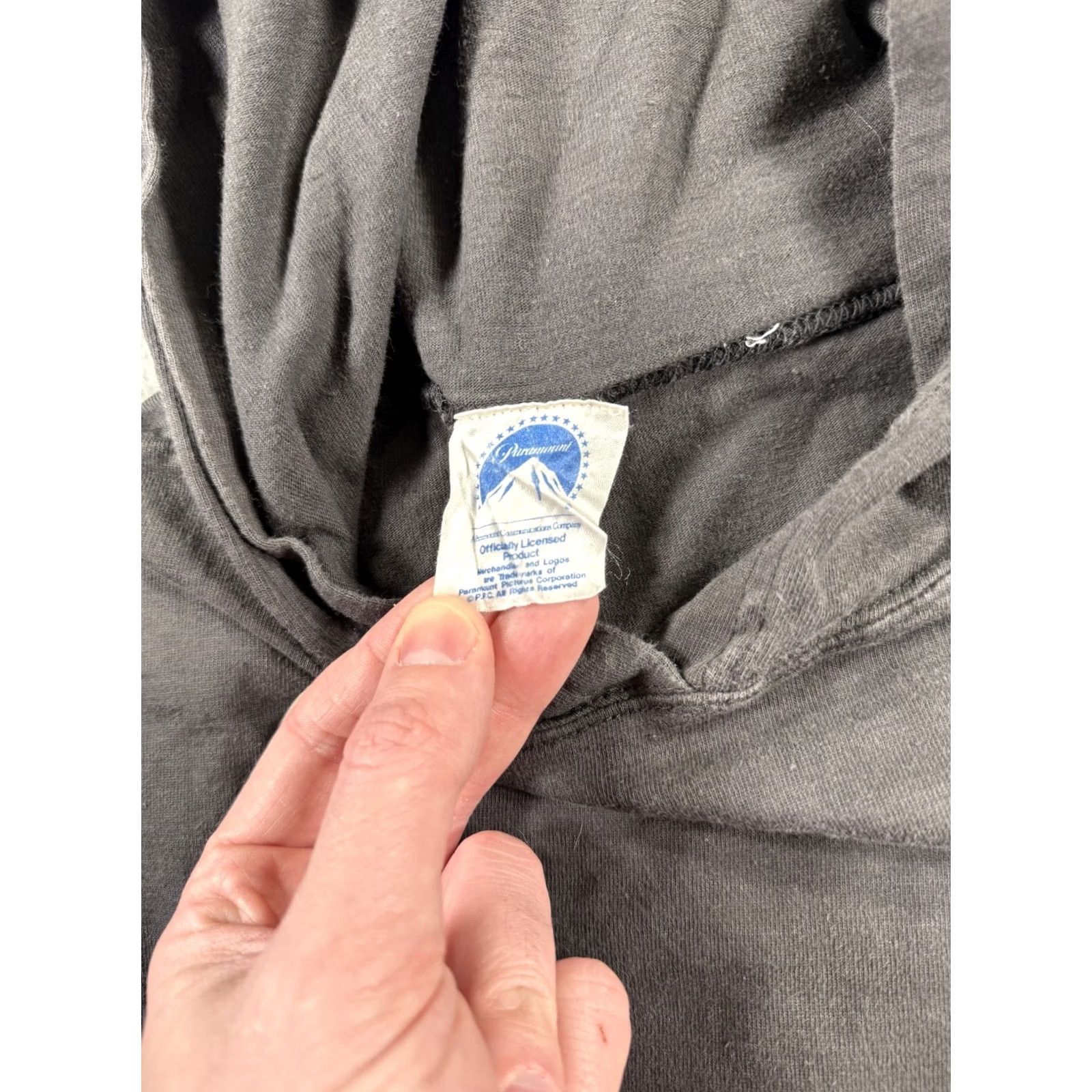 Vintage VINTAGE Star Trek Hoodie Mens Large Official Paramount The Undiscovered Country Size US L / EU 52-54 / 3 - 7 Thumbnail
