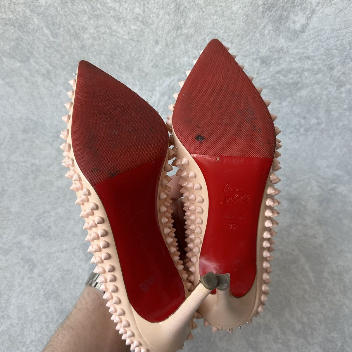 Christian Louboutin Christian Louboutin Pink Patent Leather Pigalle High Heels Size US 9 / IT 39 - 16 Thumbnail