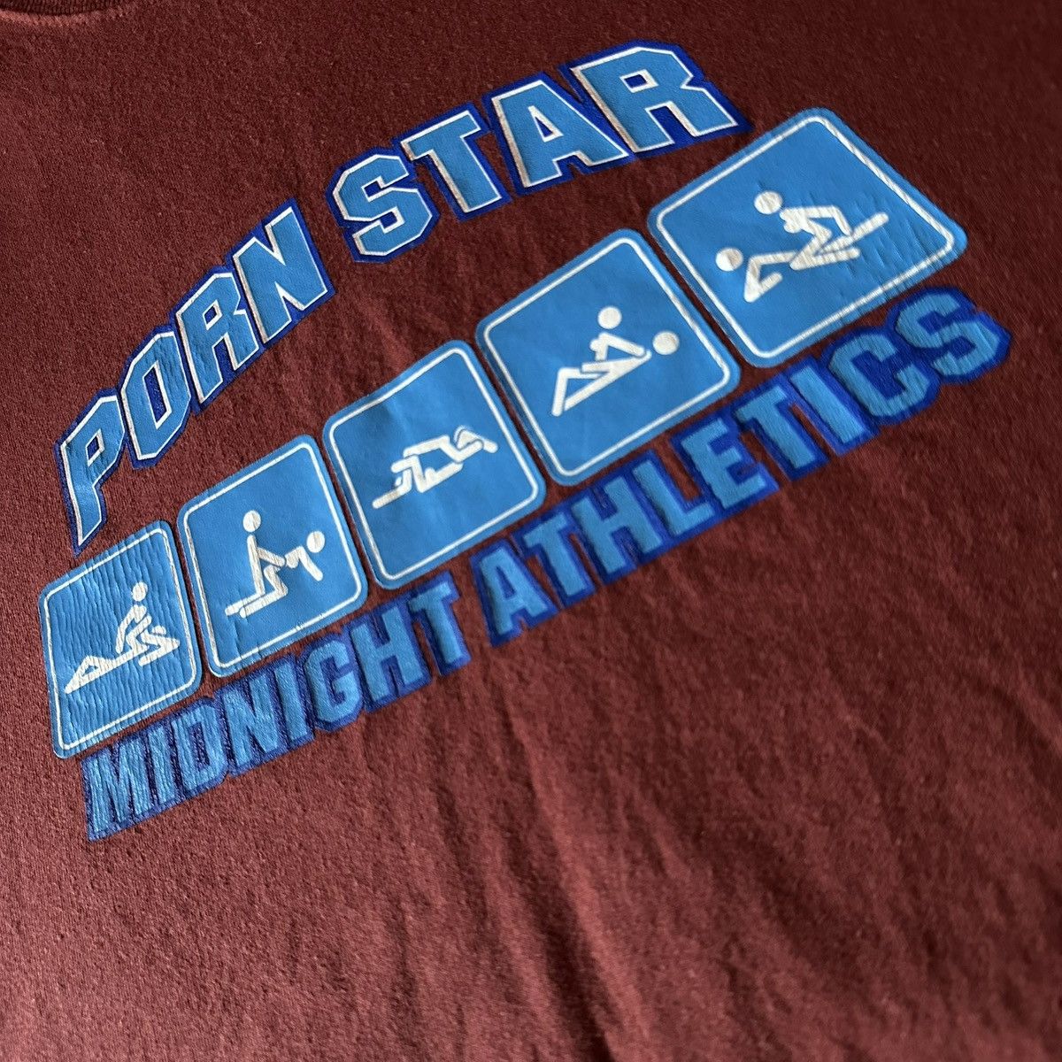 Vintage Vintage Porn Star Midninght Athletics Tee Size US L / EU 52-54 / 3 - 2 Thumbnail