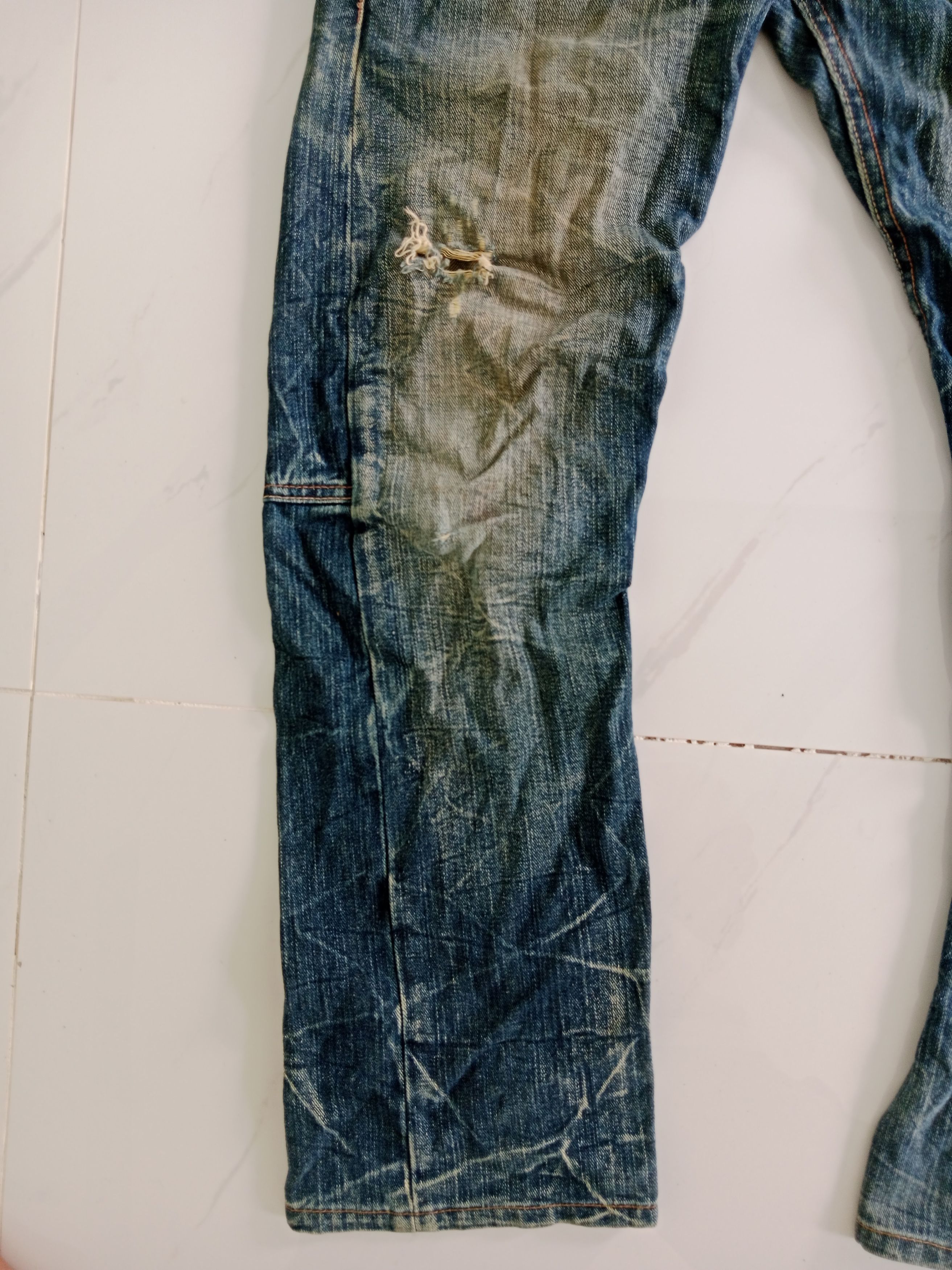 Explosion Double Waist Jeans Japanese Brand