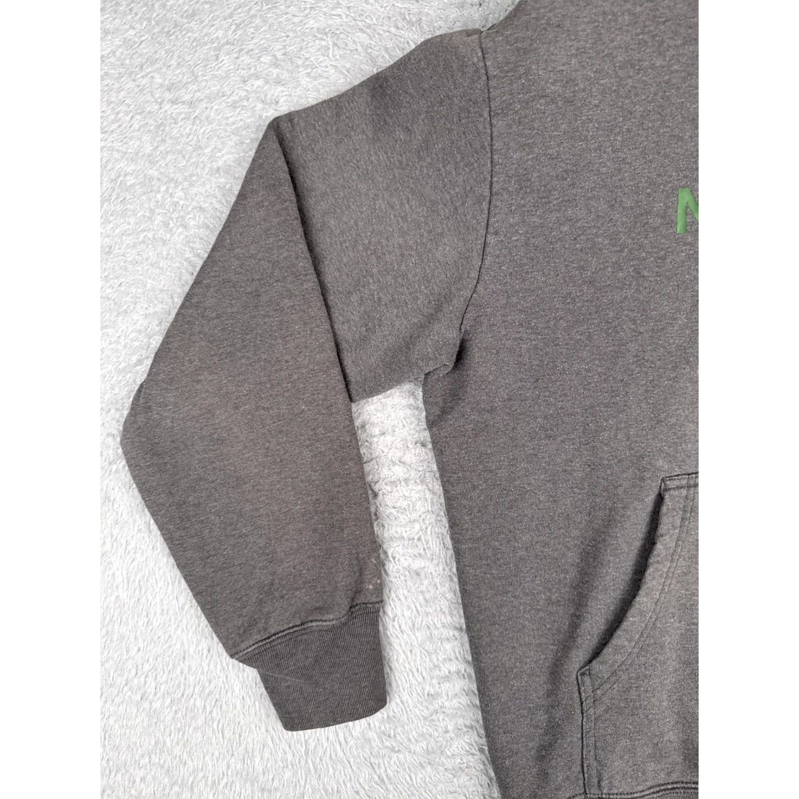 The North Face The North Face Hoodie Mens Large Gray Half Dome Pullover Sweatshirt Green Logo Size US L / EU 52-54 / 3 - 3 Thumbnail