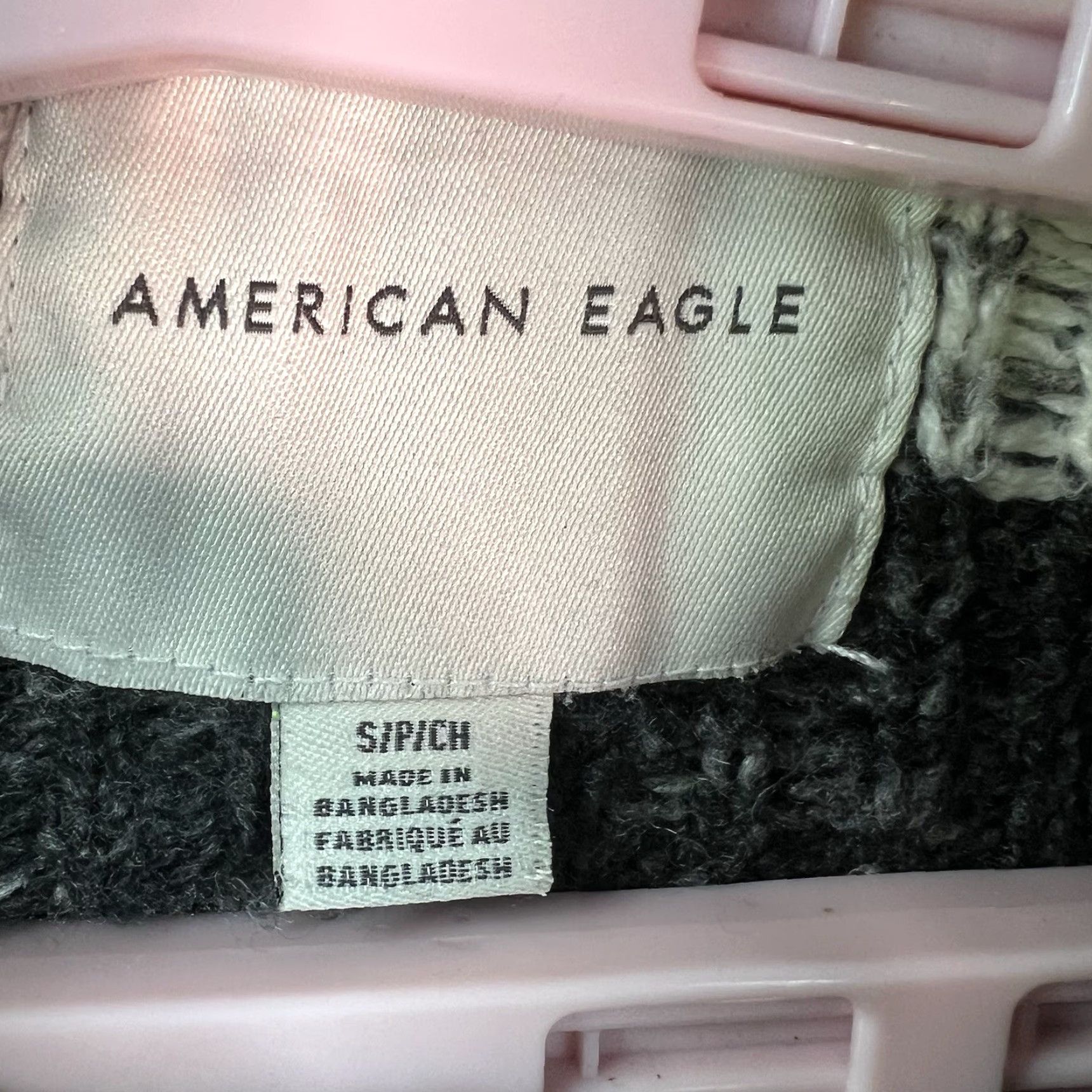 American Eagle Outfitters VINTAGE American Eagle Outfitters Winter Wonderland Knit Pullover Hooded Sweater Womens Size S Gray Size S / US 4 / IT 40 - 5 Thumbnail