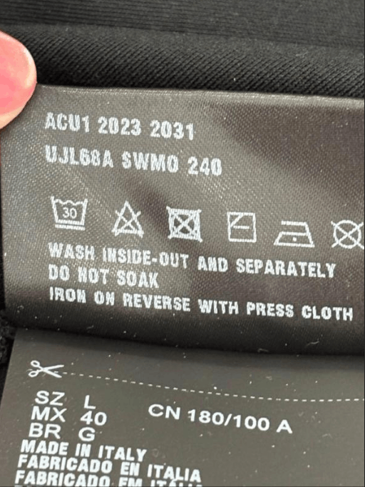 Prada Prada Long Sleeve T-shirt Size US L / EU 52-54 / 3 - 5 Thumbnail