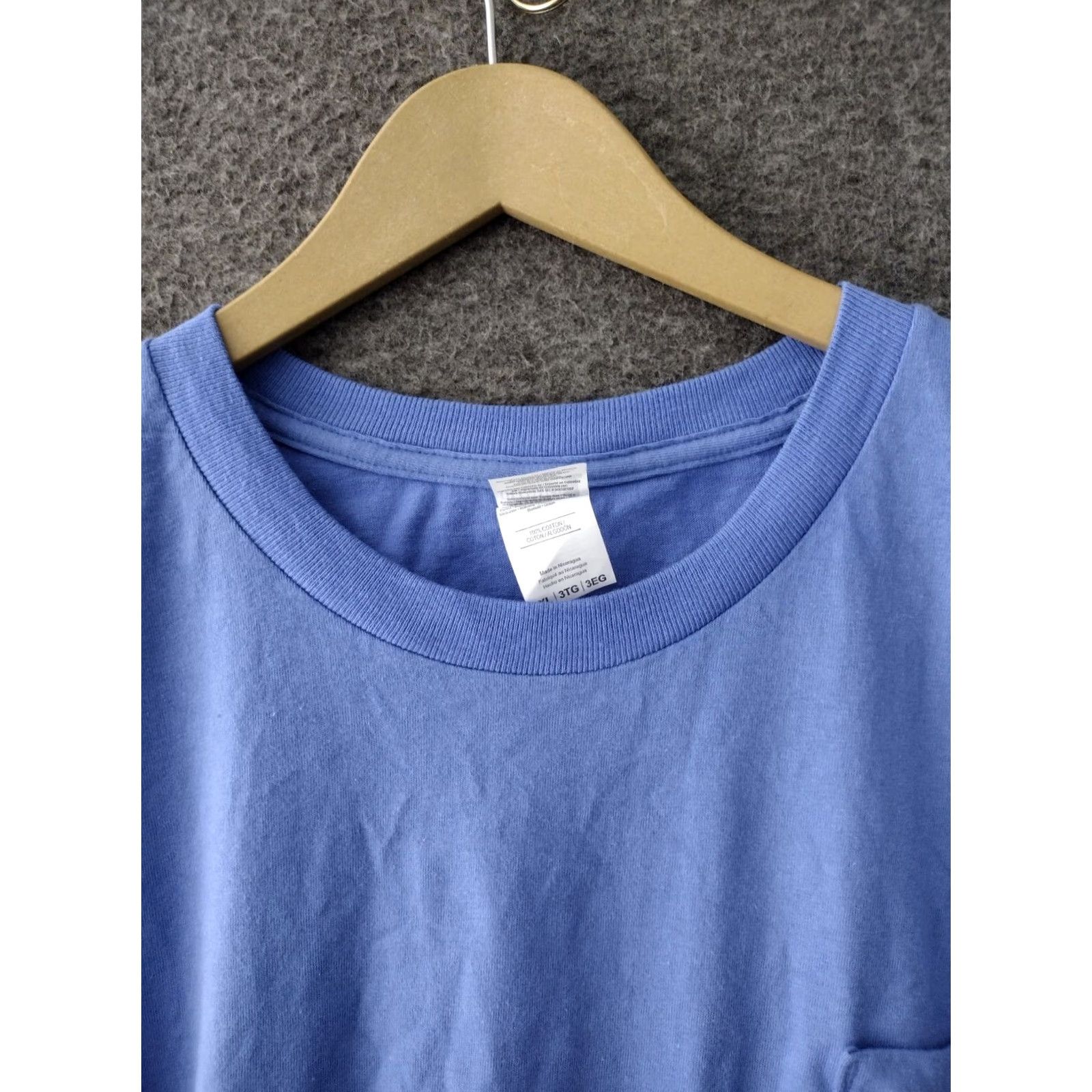 Gildan Gildan Hammer Adult Cotton Crew Neck Short Sleeve Blue Tee T-Shirt 3XL Size US XXL / EU 58 / 5 - 3 Thumbnail