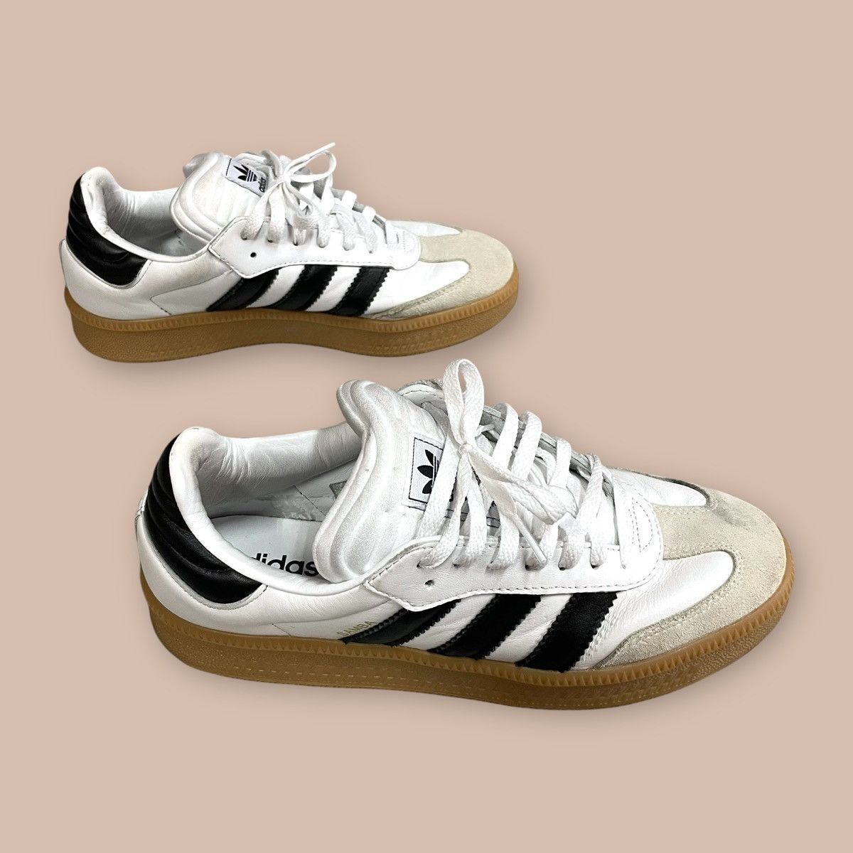 Adidas Adidas Samba XLG 'White Black Gum' Size US 9.5 / EU 42-43 - 6 Thumbnail