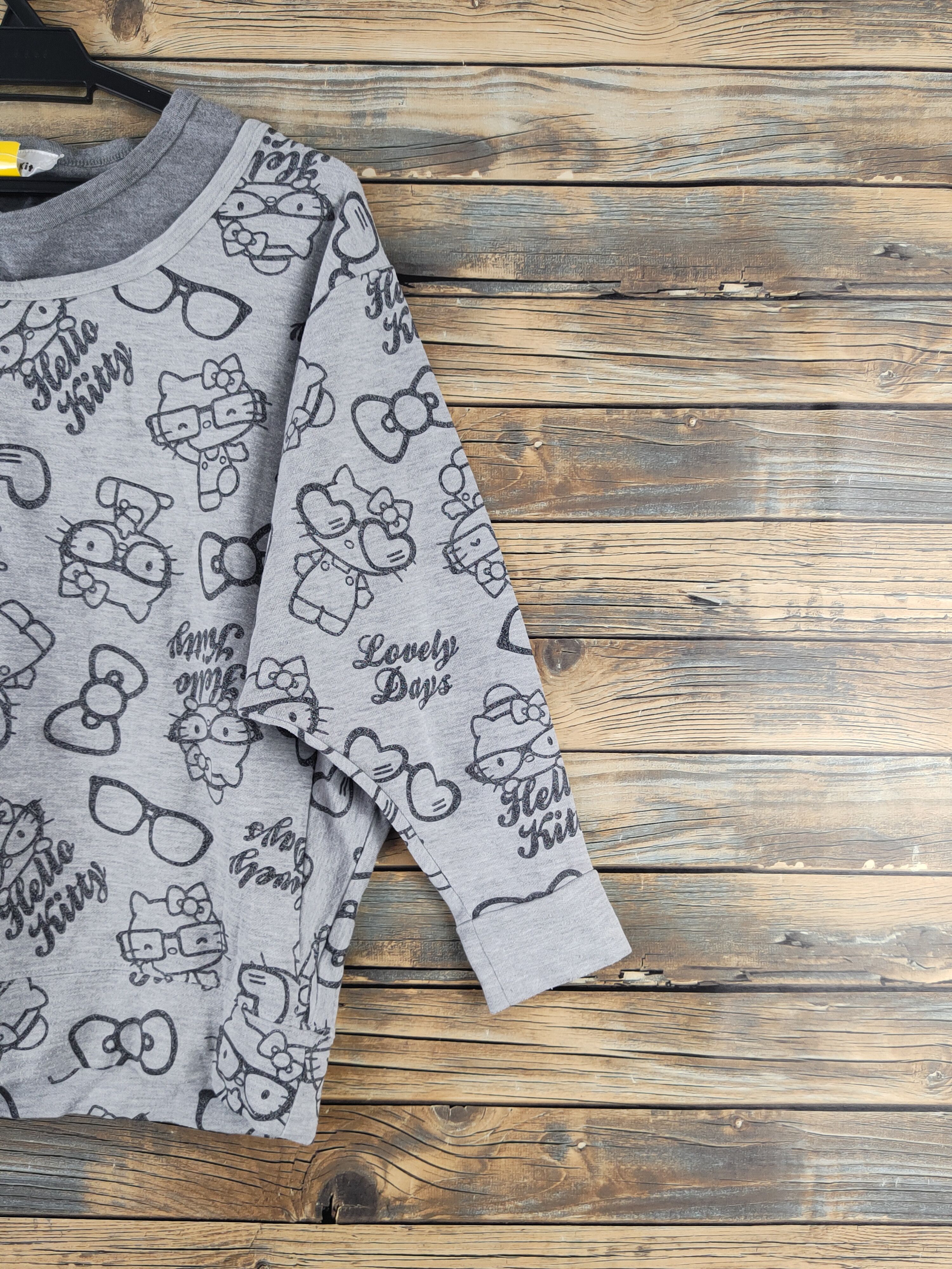 Cartoon Network DL Hello Kitty Gray cartoon vintage Sweatshirts #2505 Size M / US 6-8 / IT 42-44 - 6 Thumbnail