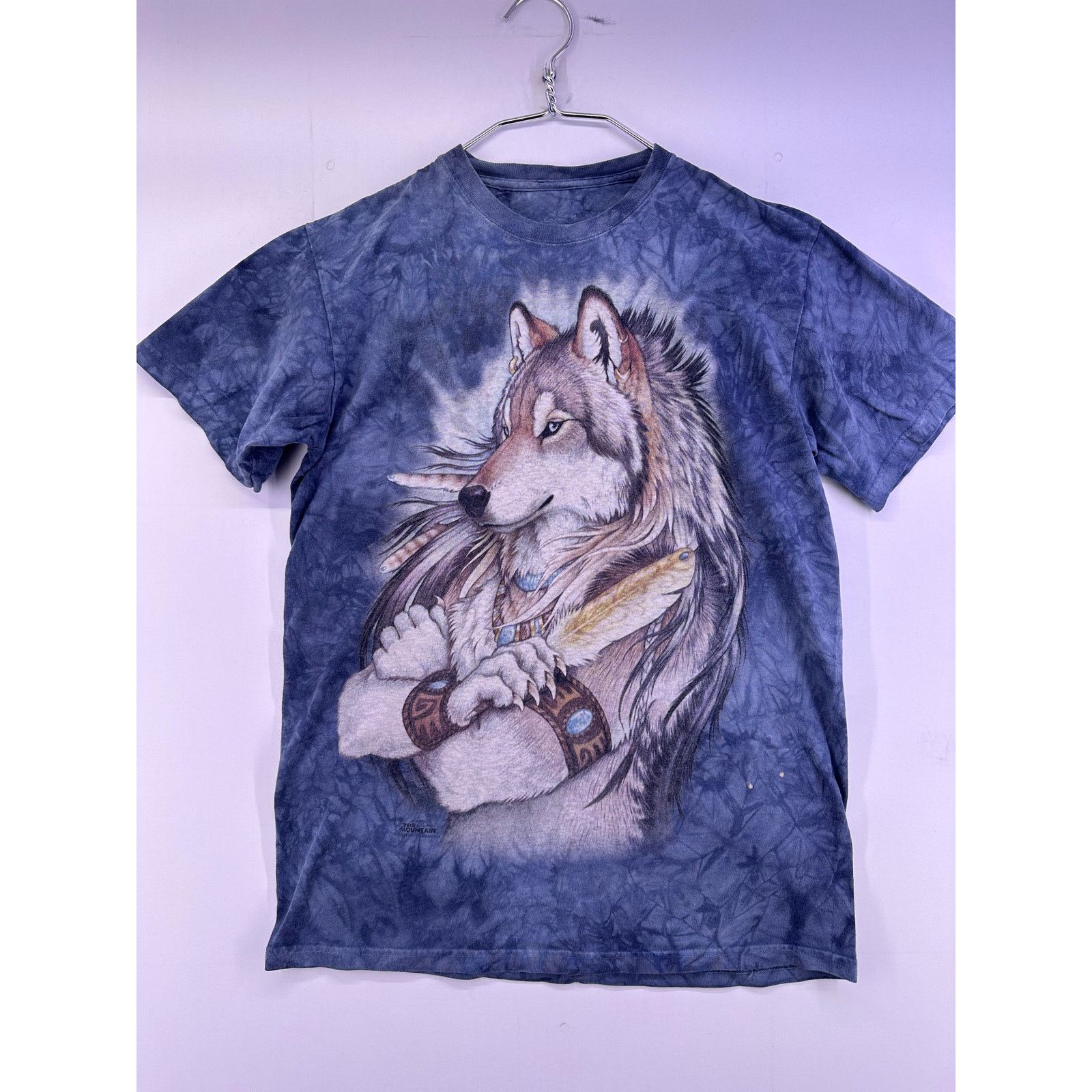The Mountain The Mountain 2011 Christy Grandjean NativeAmerican Wolf Sz M Size US M / EU 48-50 / 2 - 2 Thumbnail