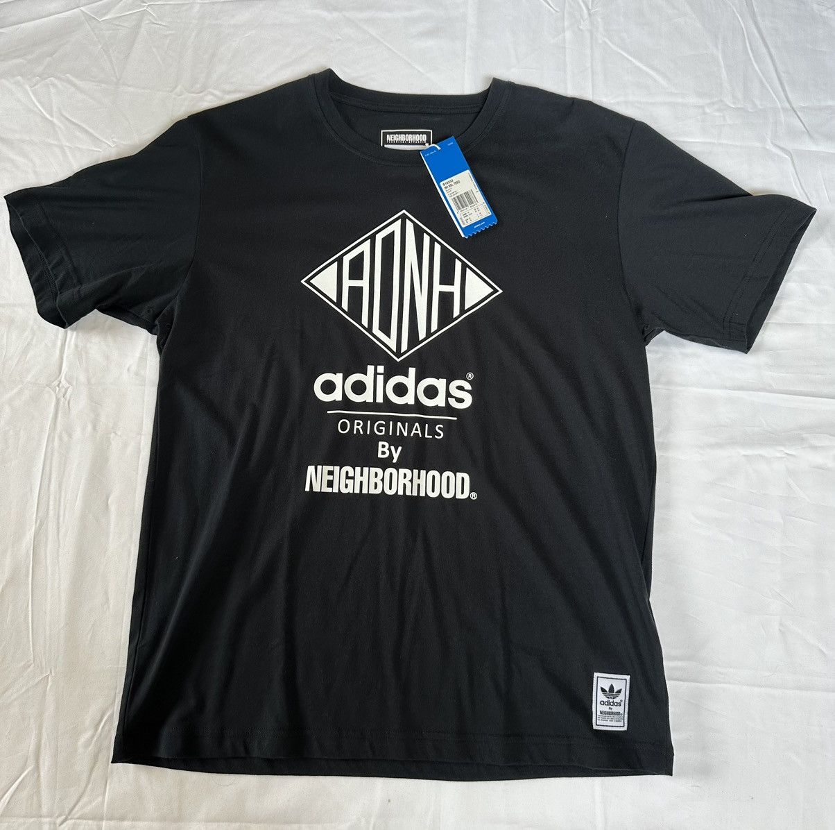 Adidas × Neighborhood NEIGHBORHOOD X ADIDAS ORIGINALS BLACK DIAMOND LOGO T-SHIRT Size US M / EU 48-50 / 2 - 5 Thumbnail