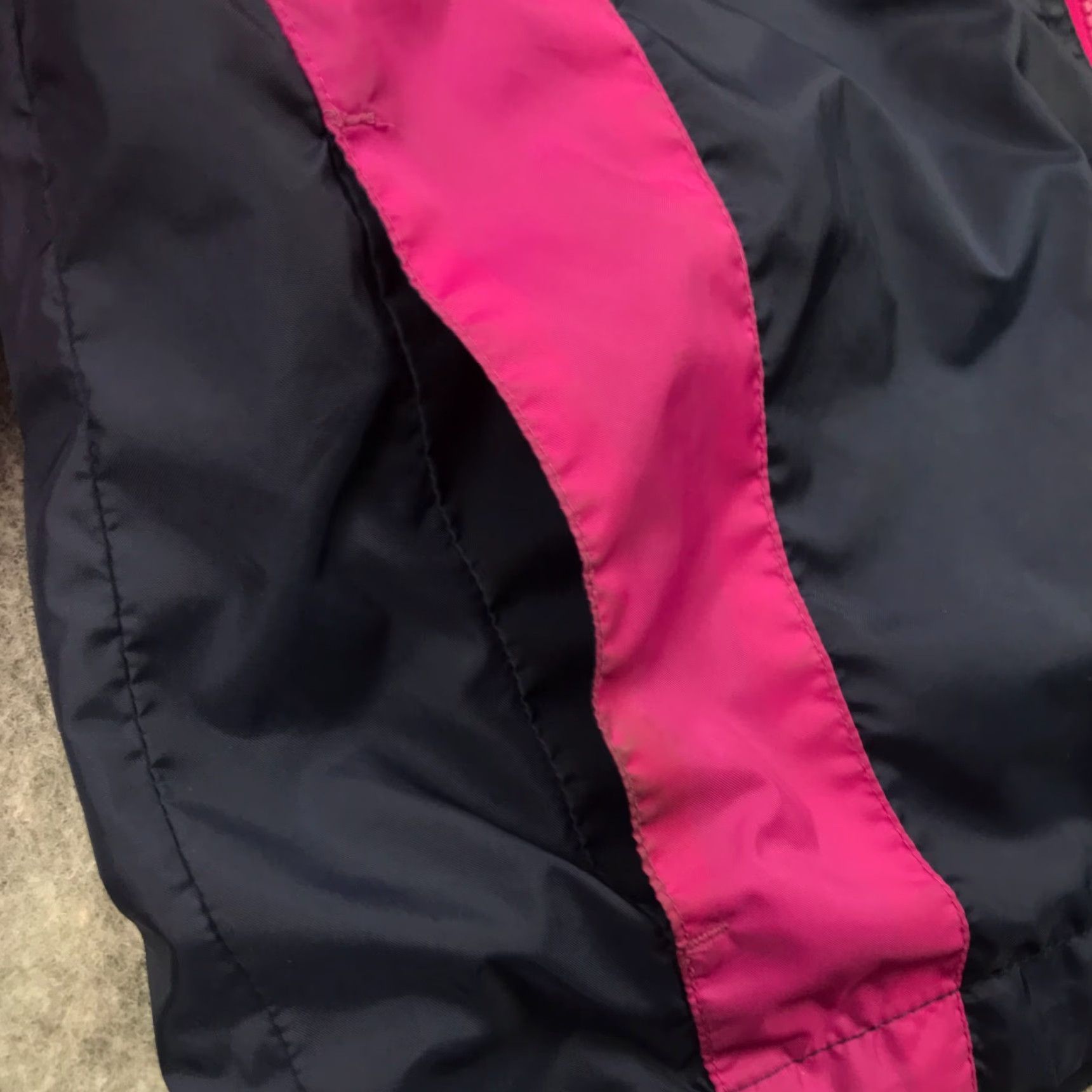 Vintage Rebecca Malone Womens Jacket Small Black Full Zip Lightweight Nylon Windbreaker Size S / US 4 / IT 40 - 5 Thumbnail
