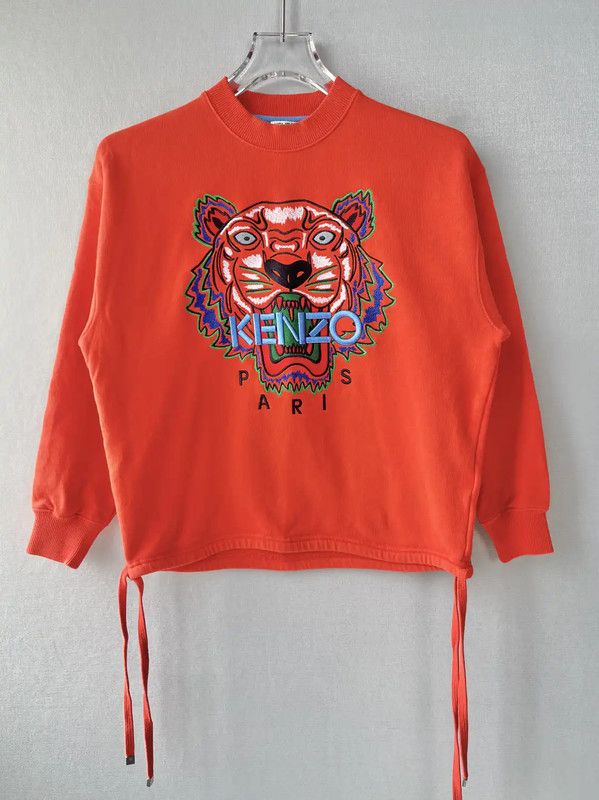 Kenzo Kenzo Orange Cotton Animal Sweatshirt for Women 0089 Size XS / US 0-2 / IT 36-38 - 1 Thumbnail