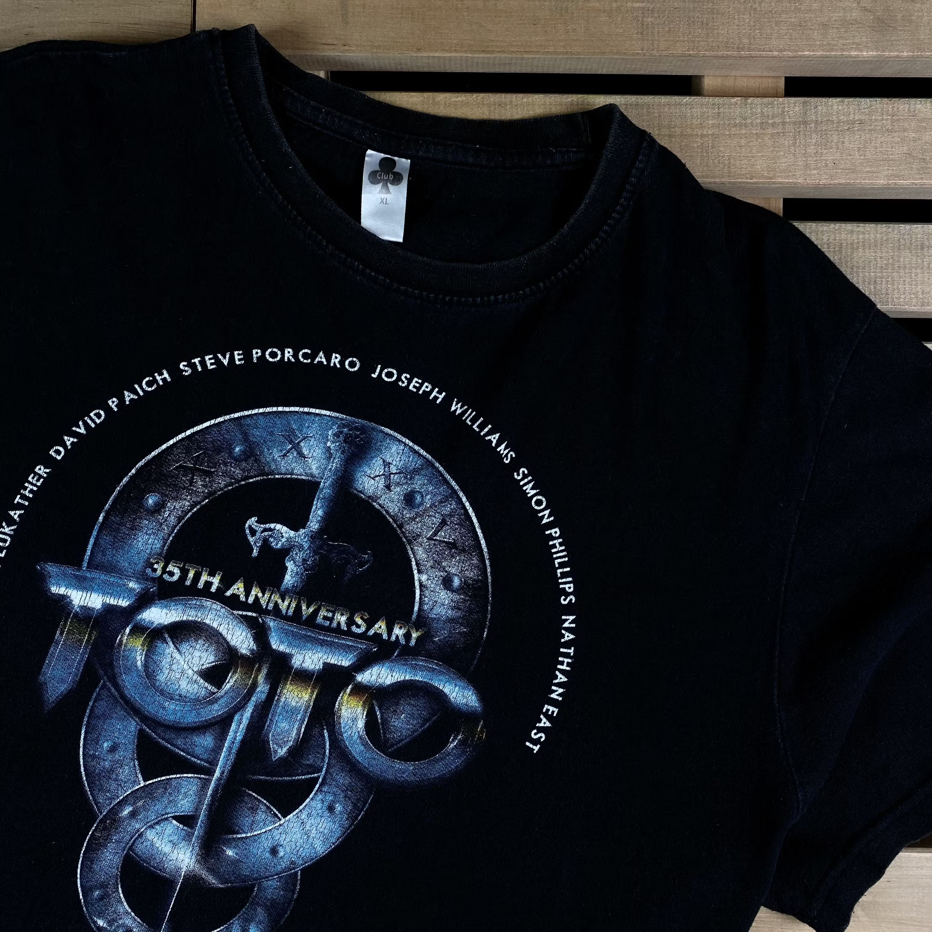 Band Tees Men’s T-Shirt Toto Vintage Size XL Size US XL / EU 56 / 4 - 2 Thumbnail
