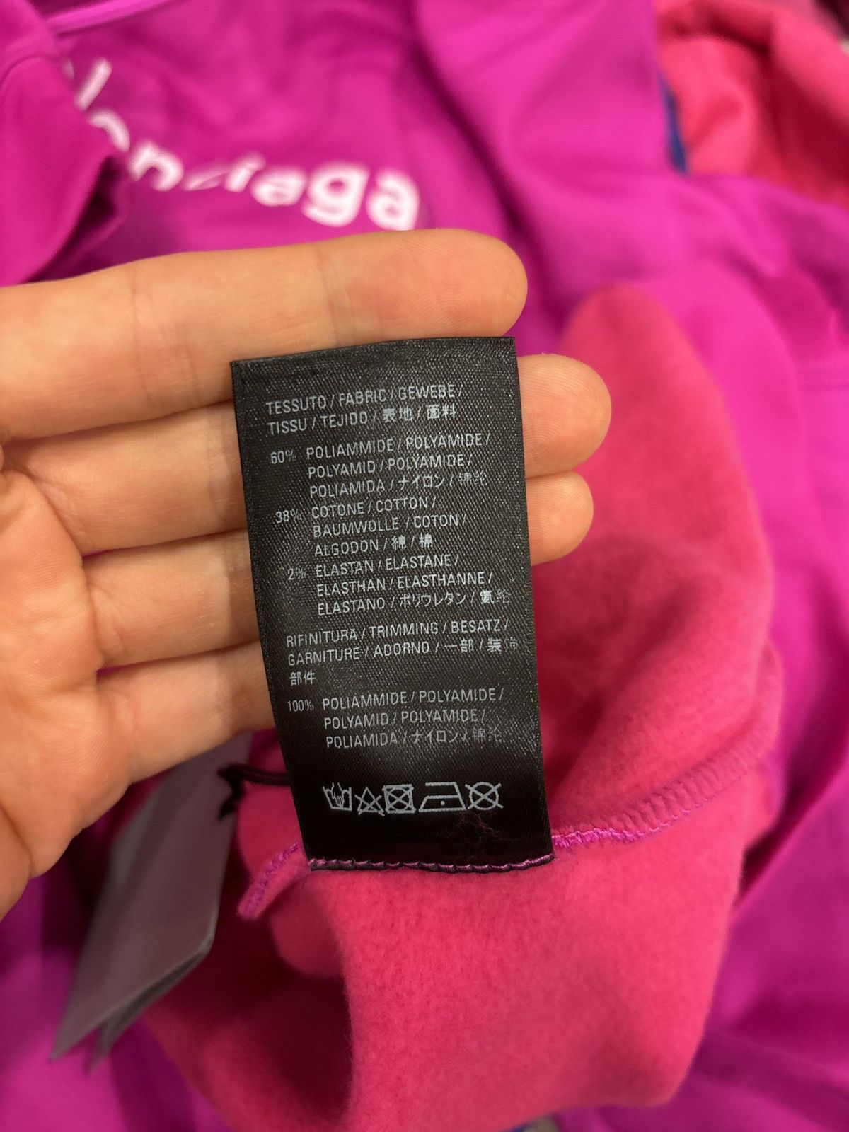Balenciaga Balenciaga Fuchsia Copyright Logo Hoodie Size US L / EU 52-54 / 3 - 4 Thumbnail