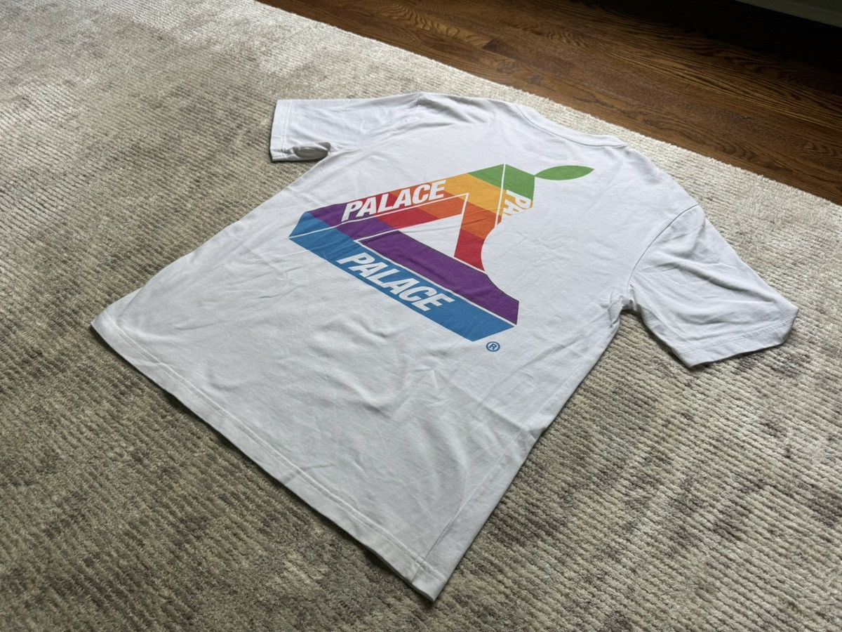 Apple × Palace Large White Jobsworth Palace Tee Shirt Apple Steve Jobs Size US L / EU 52-54 / 3 - 4 Thumbnail