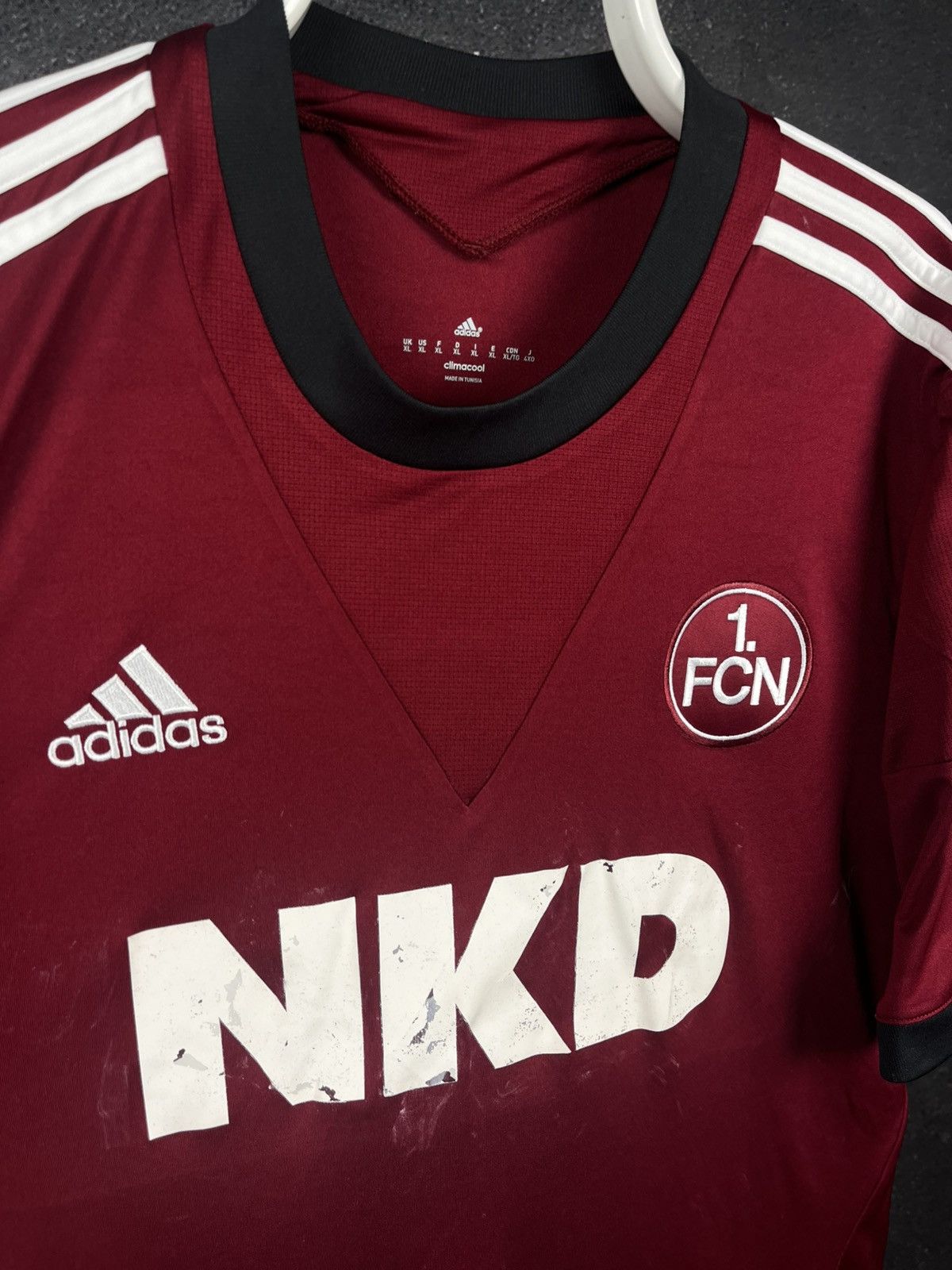 Adidas FC Nurnberg 2013 2014 Germany #10 soccer jersey adidas Size US XL / EU 56 / 4 - 3 Thumbnail