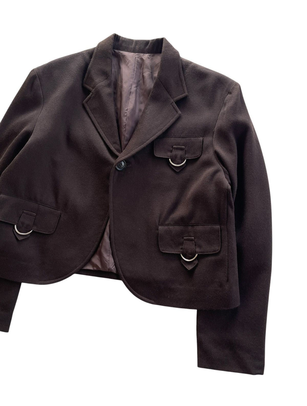 Yohji Yamamoto SS96 Ys Avantgarde cropped Jacket Size US M / EU 48-50 / 2 - 3 Thumbnail