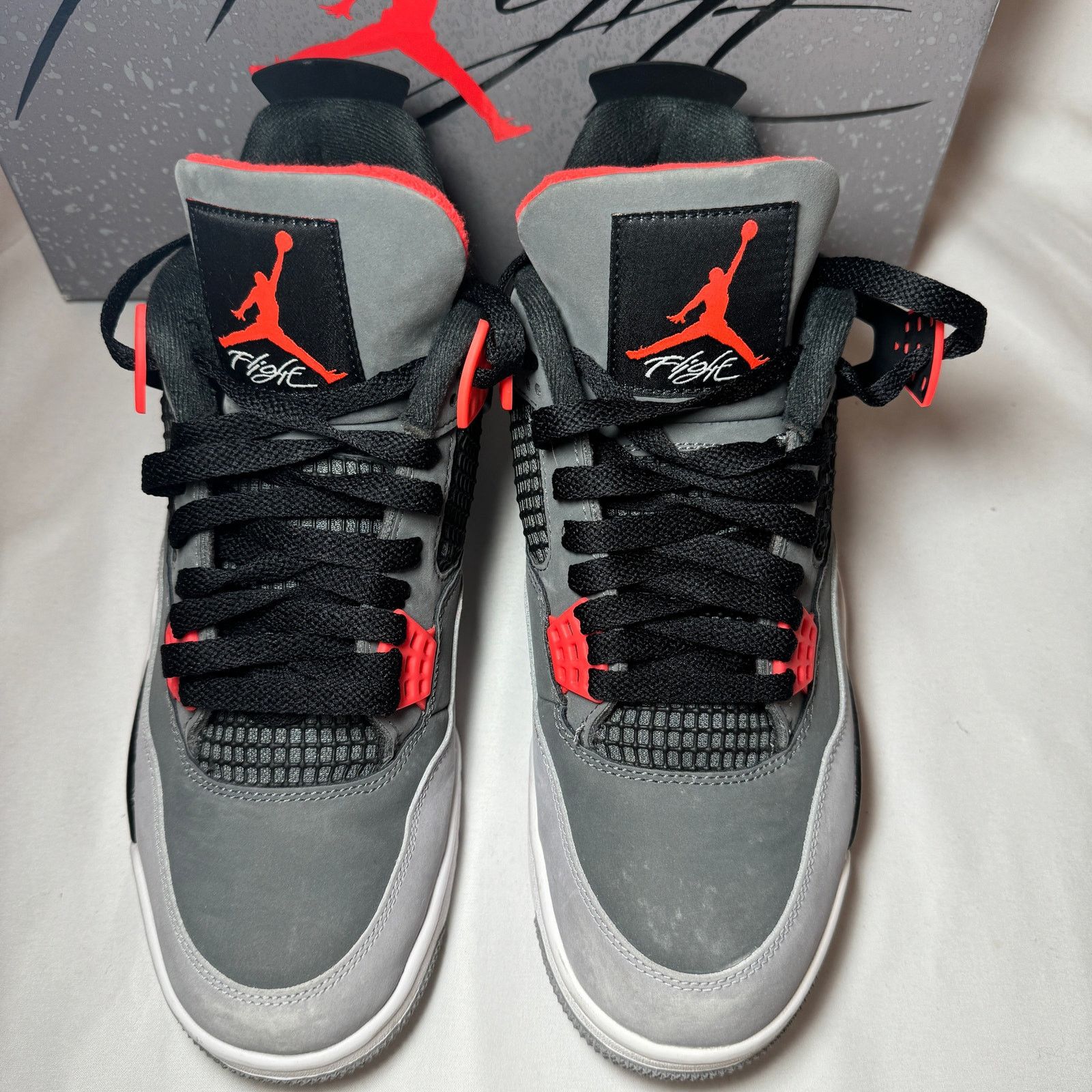 Jordan Brand × Nike Size 10 - Nike Air Jordan 4 Retro Infrared Men's Shoes Size US 10 / EU 43 - 4 Thumbnail