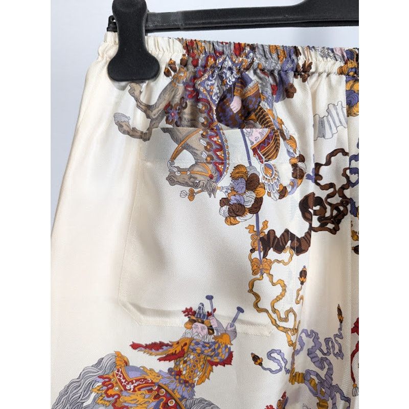 Gucci o1rshd1 Roi Soleil Short On TW Prt in Ivory/Red/Mc Size US 32 / EU 48 - 11 Thumbnail