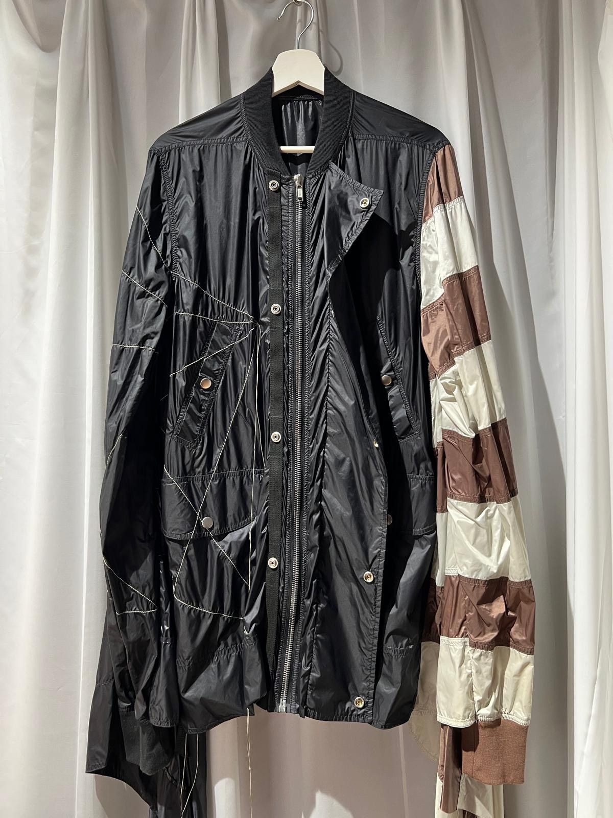 Rick Owens RUNWAY SS19 BABEL FLAG JACKET SIZE 48 Size US M / EU 48-50 / 2 - 2 Thumbnail