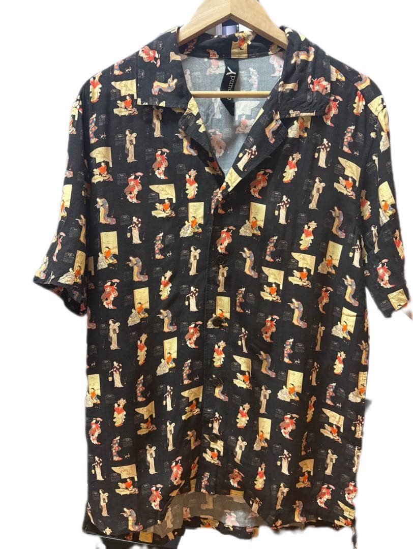 Ground Y GroundY Yohji Yamamoto Kawanabe Kyosai all-over print shirt Size US M / EU 48-50 / 2 - 1 Thumbnail
