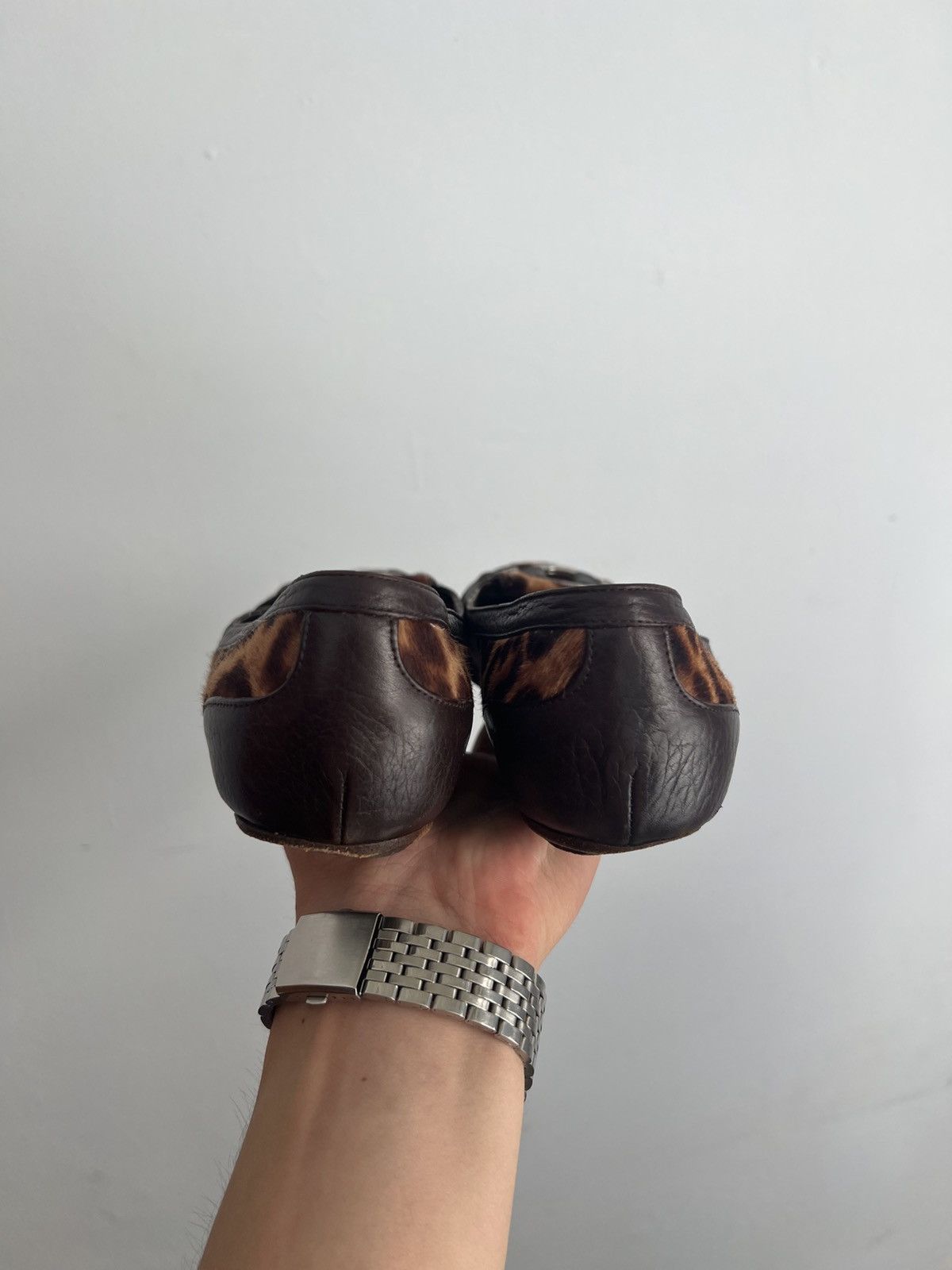 Dolce & Gabbana 🐅Rare Dolce & Gabbana Leopard slides flats Size US 8 / IT 38 - 5 Thumbnail